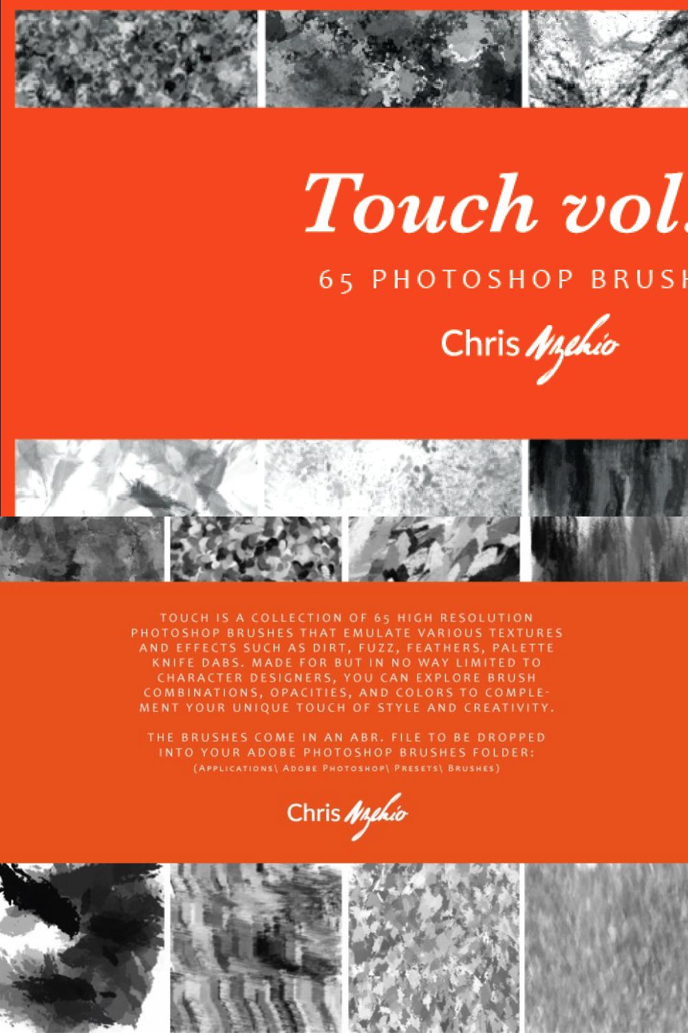 Chris Nzekio Touch vol.1 pinterest preview image.