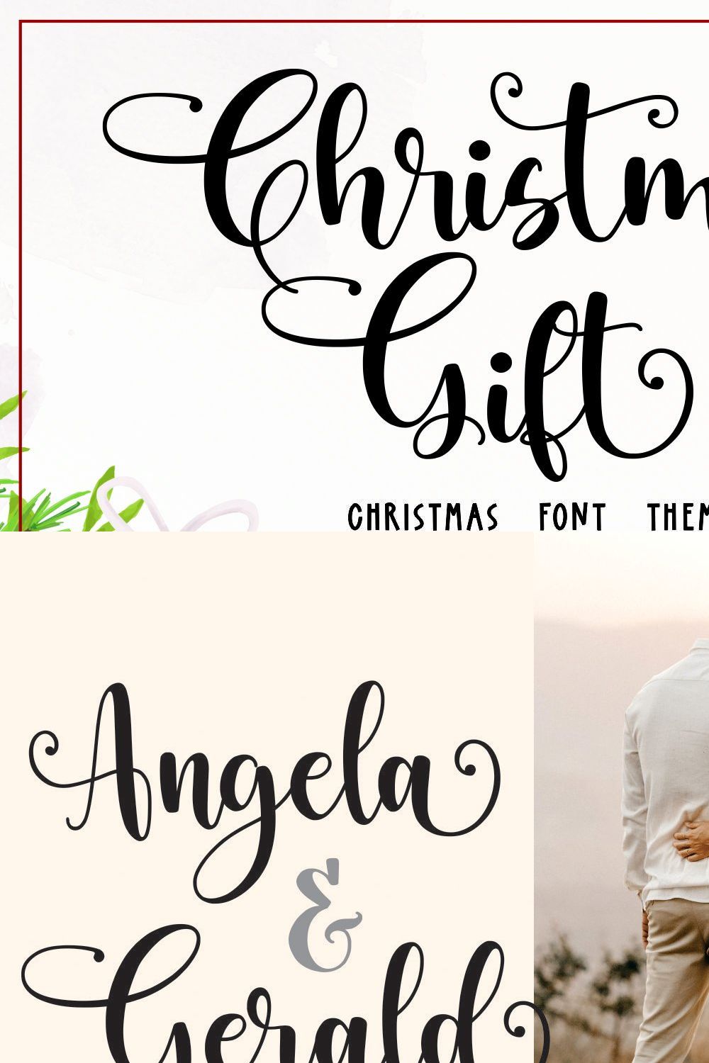 Christmas Gift pinterest preview image.