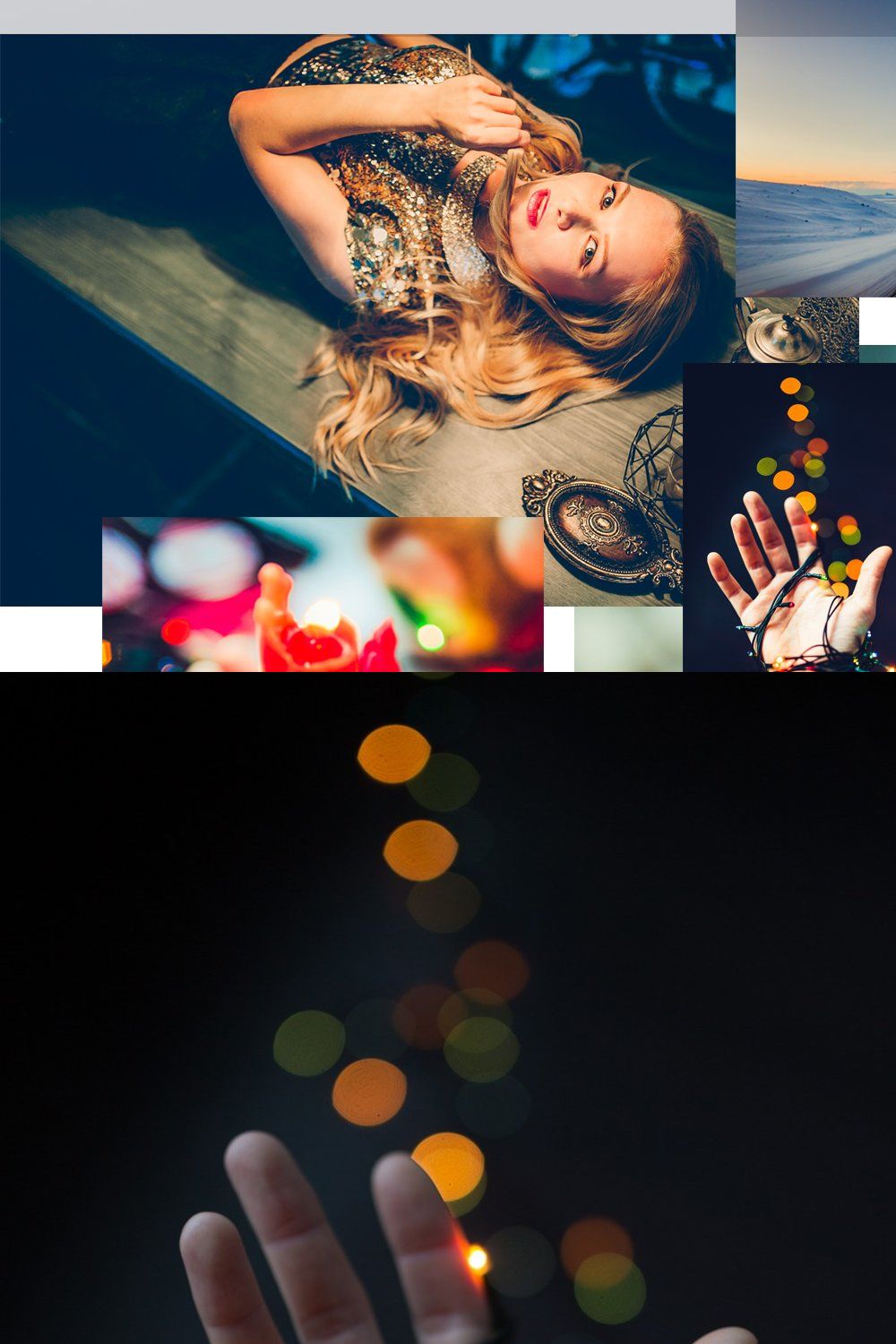 Christmas Lights- Set of Presets pinterest preview image.