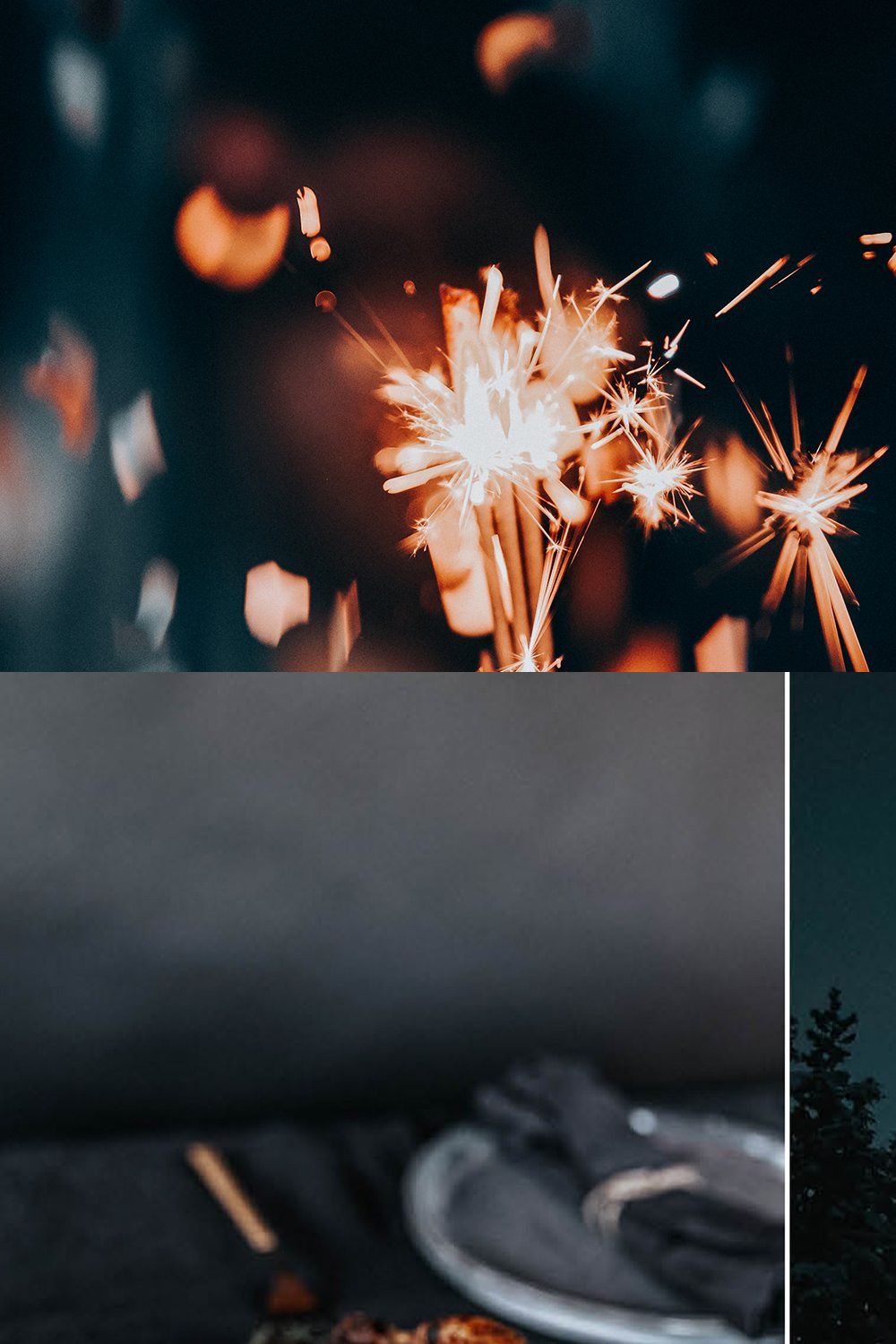 Christmas Presets for Lightroom pinterest preview image.