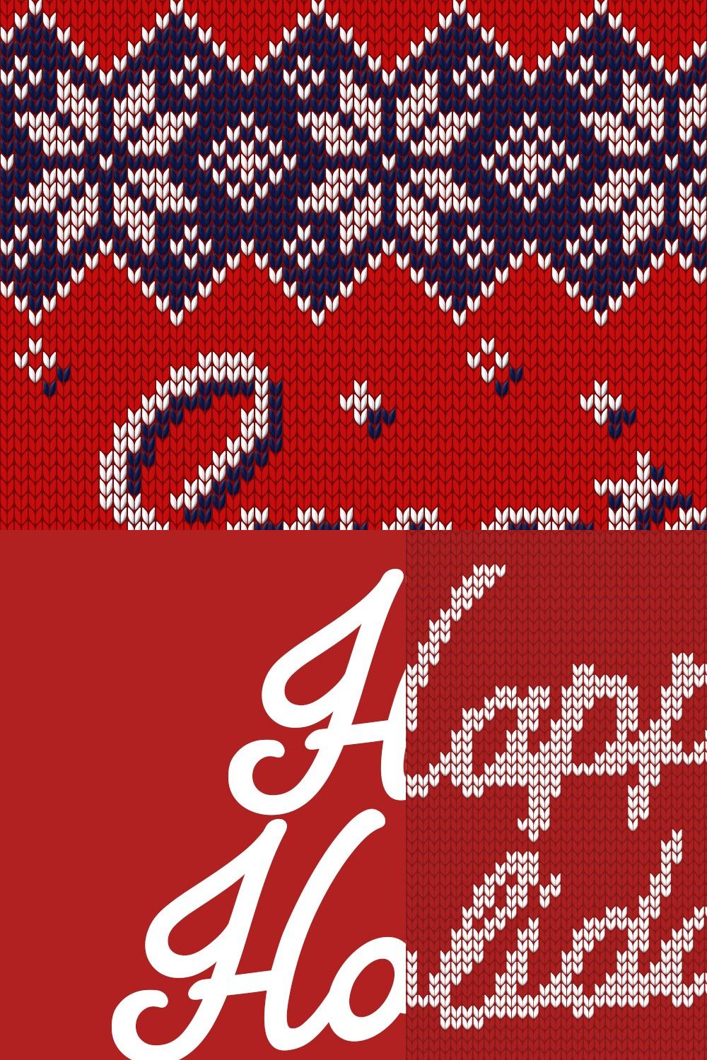 Christmas Sweater Effect Pro pinterest preview image.