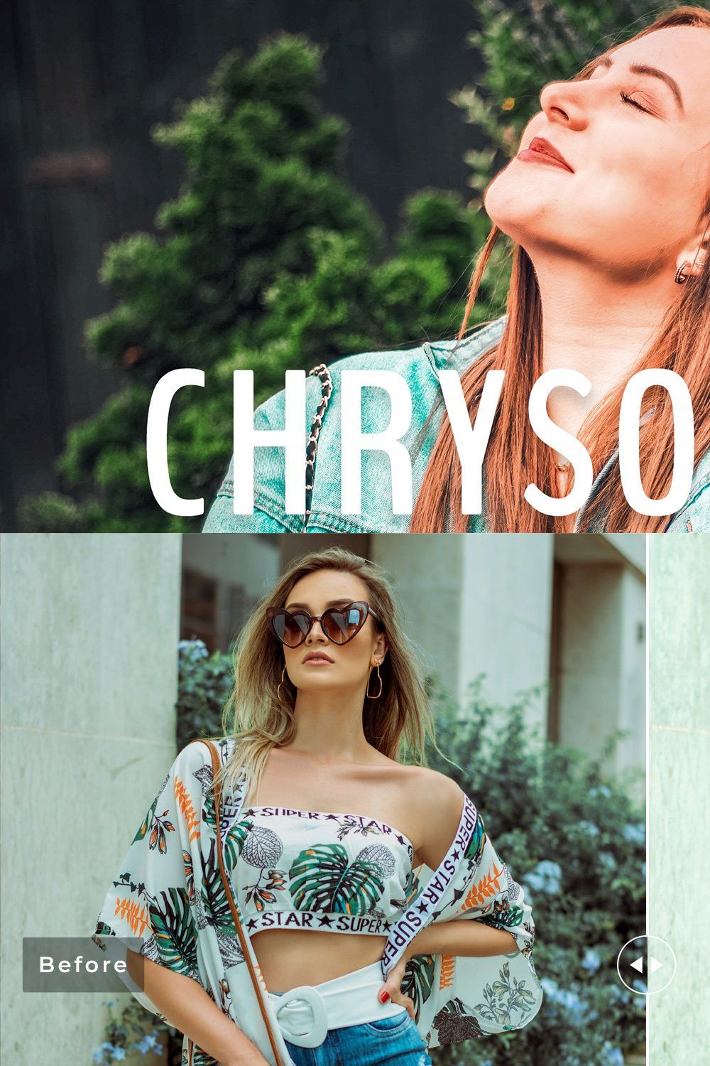 Chrysocolla Pro Lightroom Presets pinterest preview image.