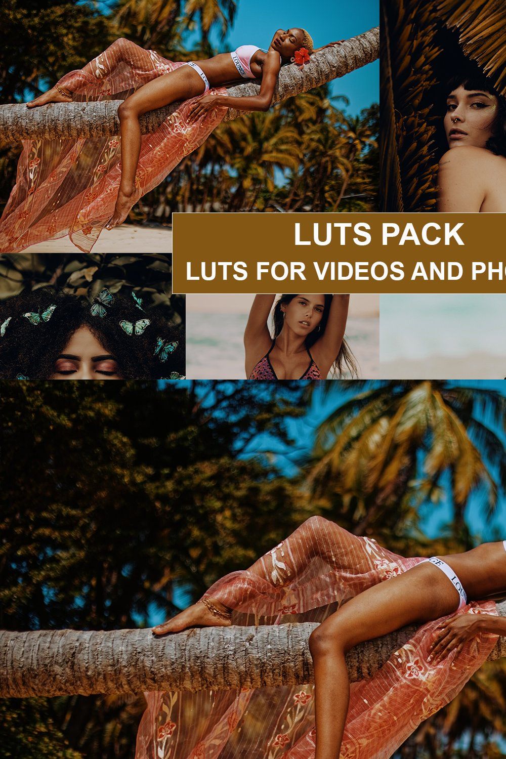 Cinematic LUTs for Photos and Videos pinterest preview image.