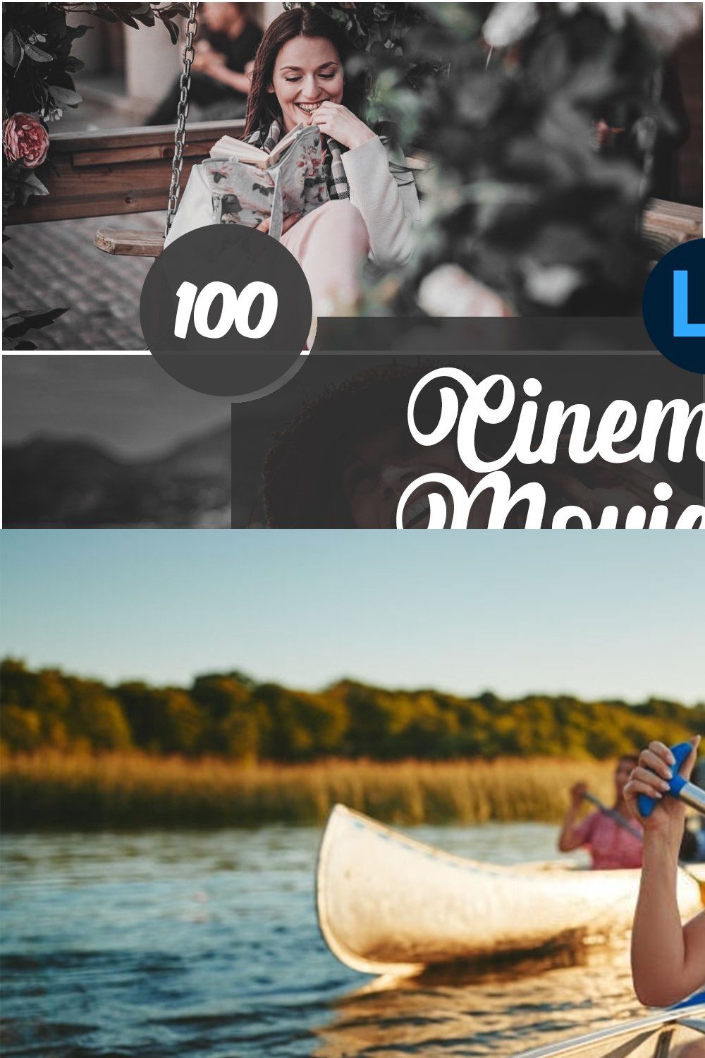 Cinematic & Movie Effect PRESETS pinterest preview image.