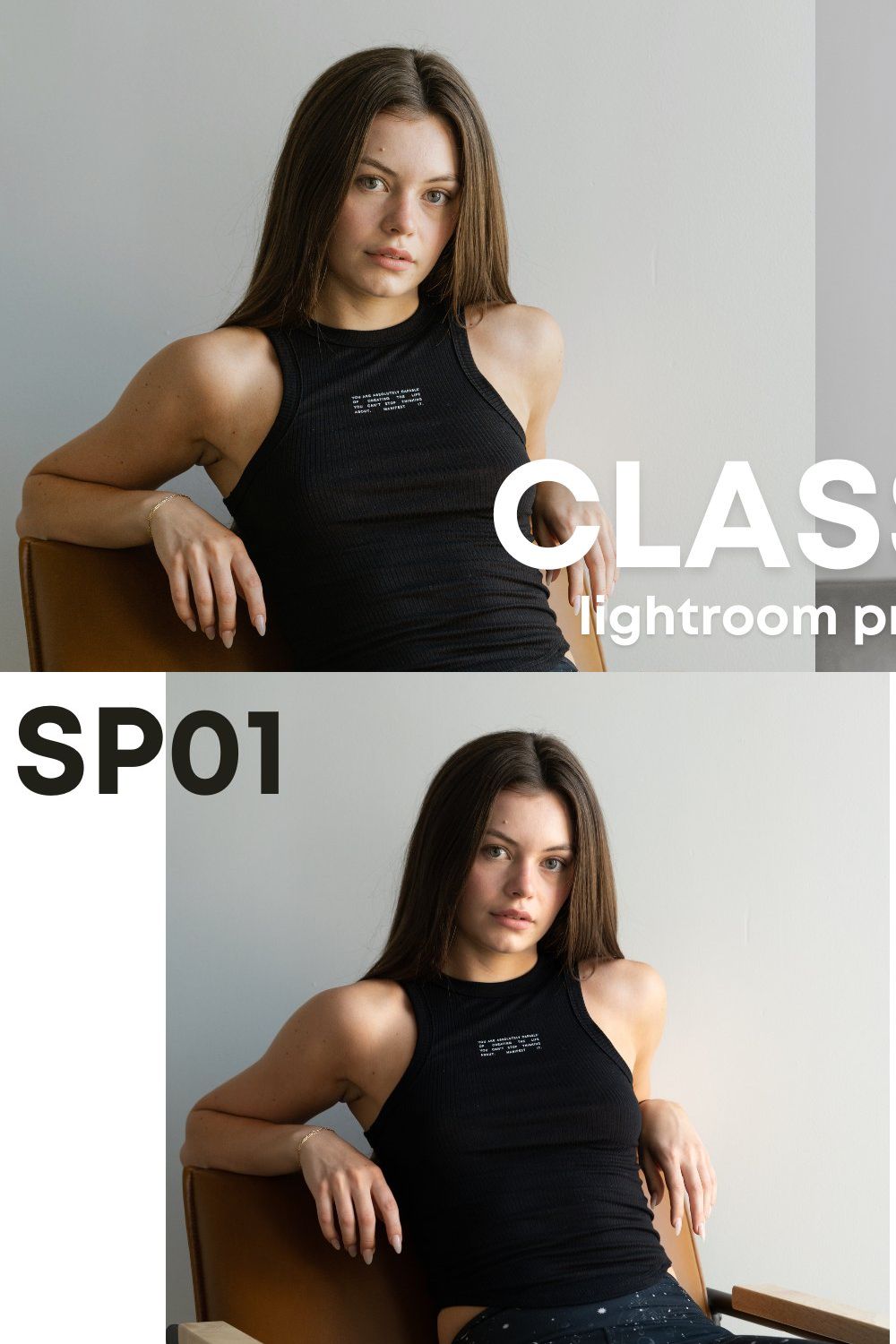 Classic Lightroom Presets pinterest preview image.