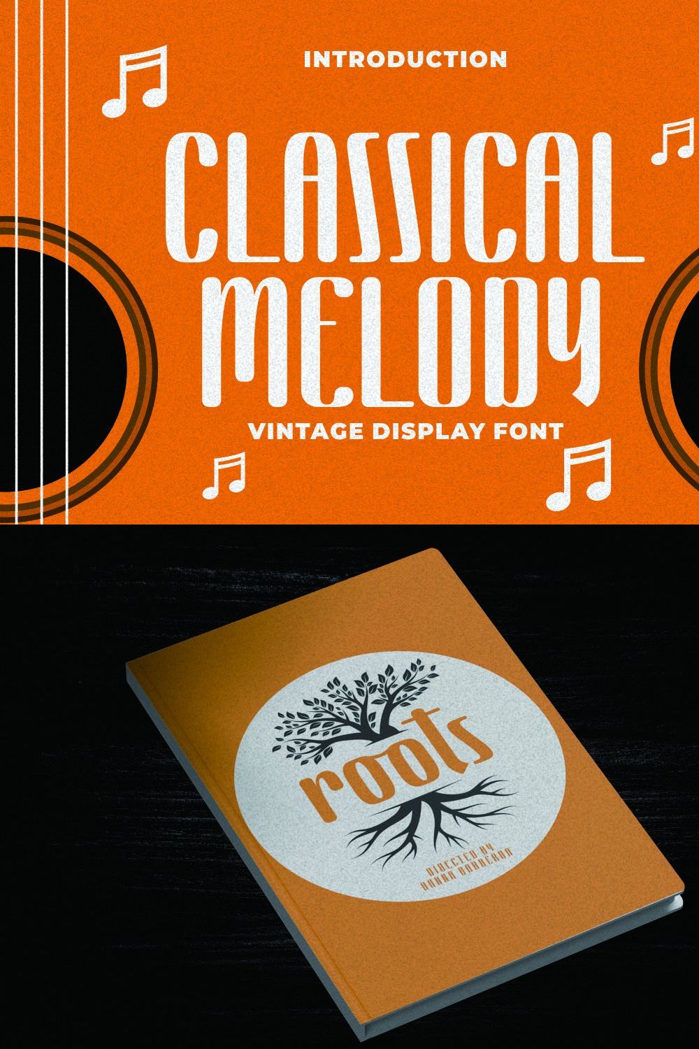 Classical Melody - Vintage Display pinterest preview image.