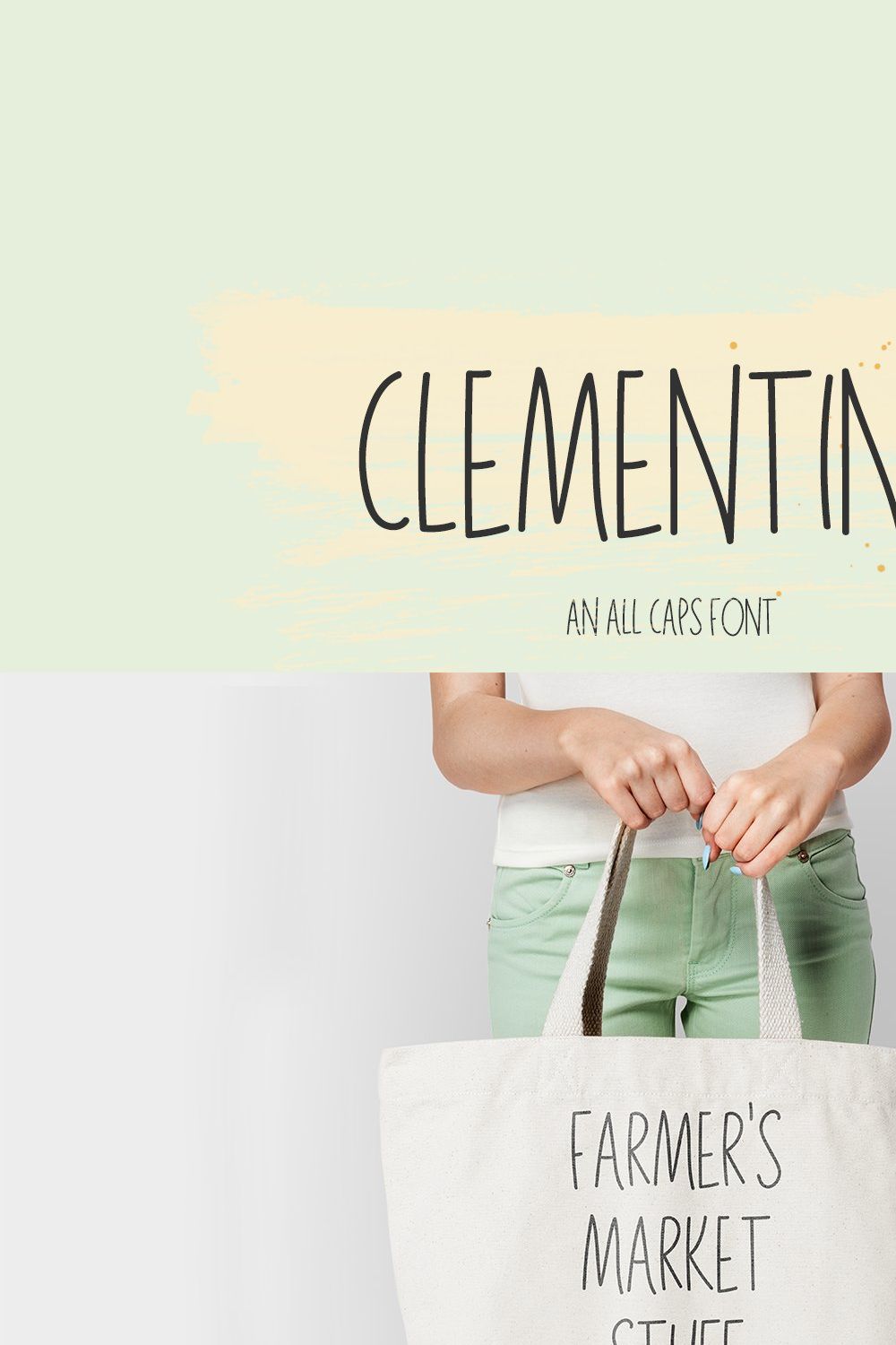 Clementina Sans pinterest preview image.