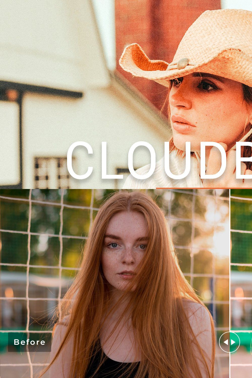 Cloudberry Pro Lightroom Presets pinterest preview image.