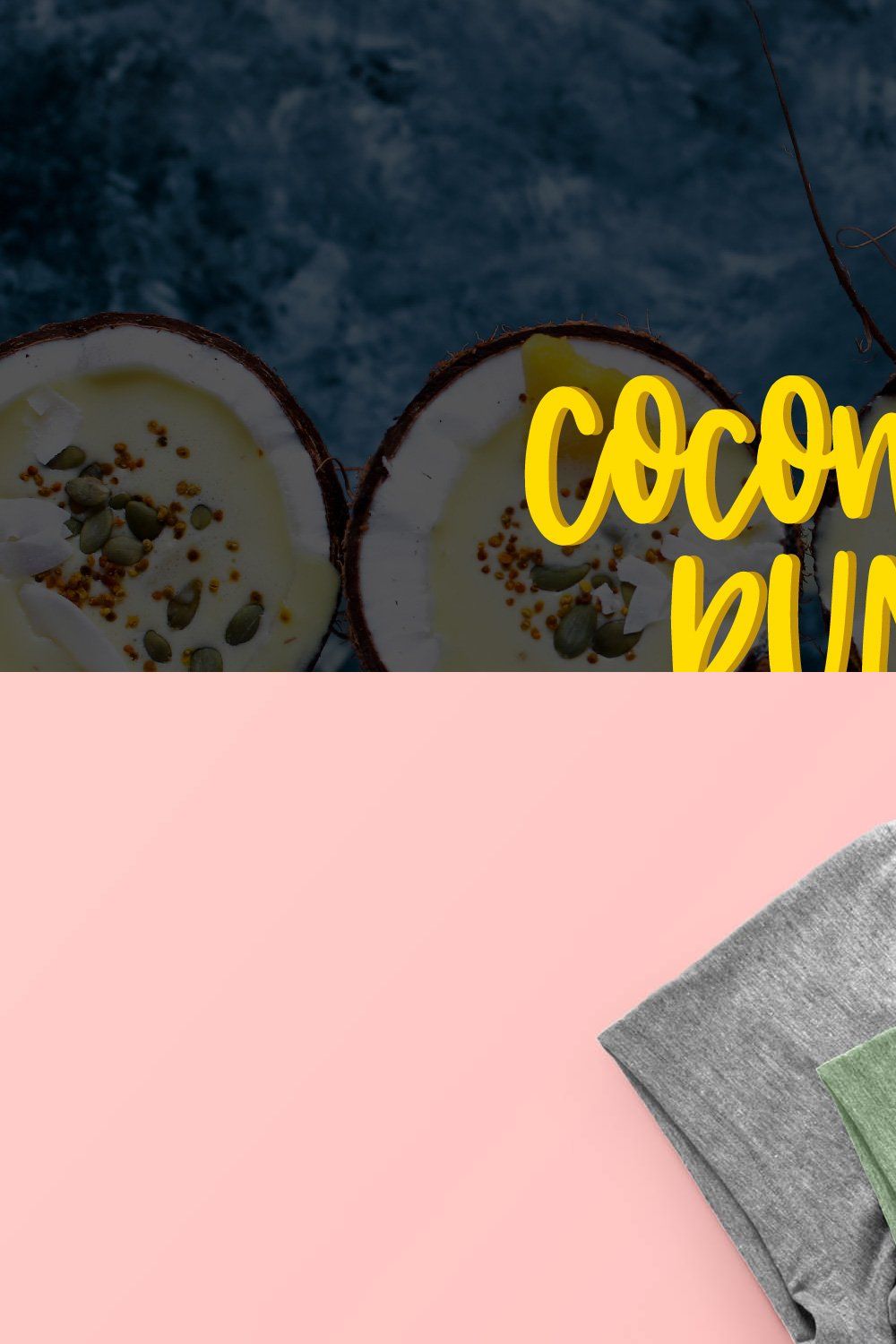 Coconut Rum pinterest preview image.