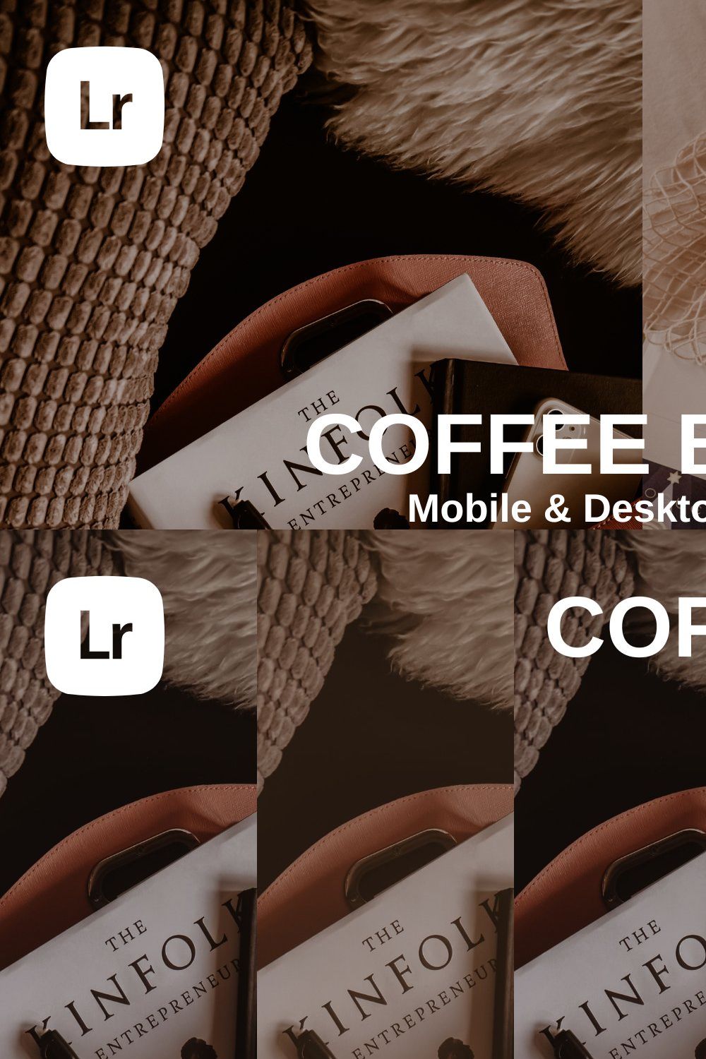 Coffee Break Lightroom Presets pinterest preview image.