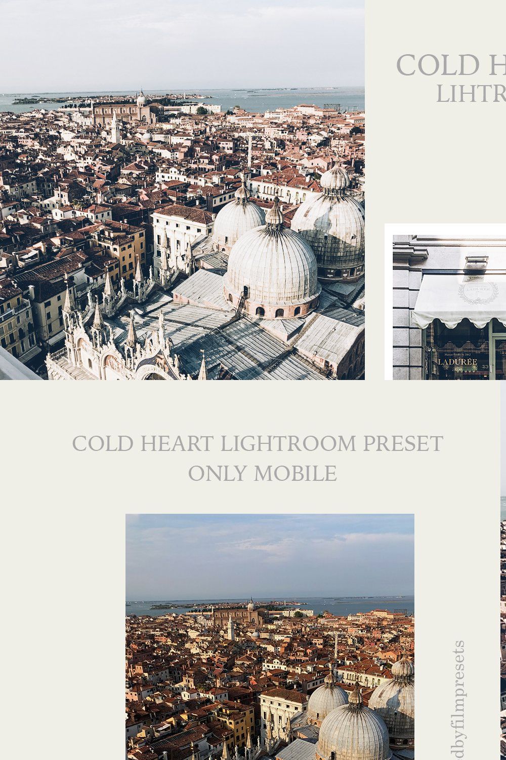 Cold Heart Mobile Lightroom Preset pinterest preview image.