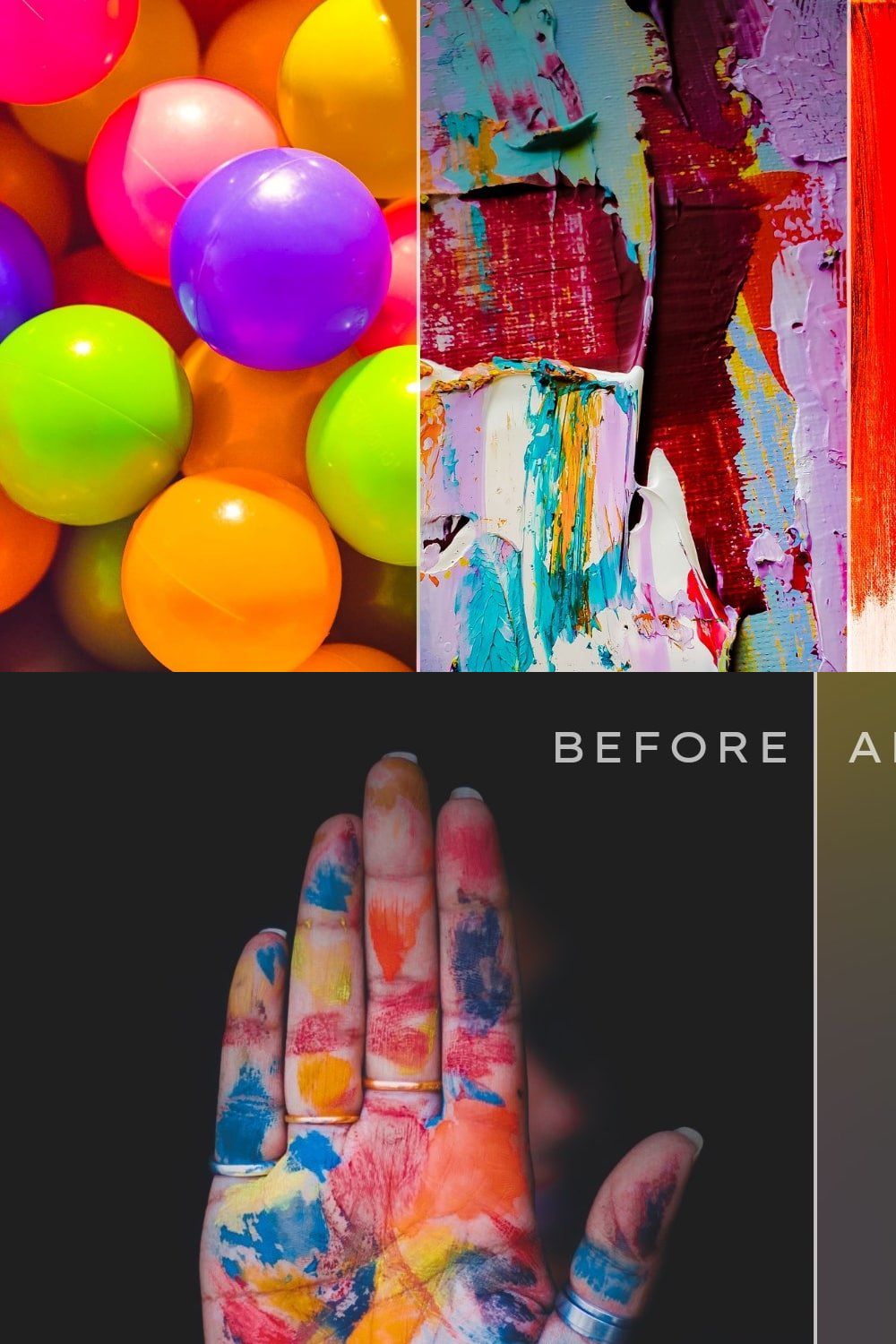 Color Mix Lightroom Presets Bundle pinterest preview image.