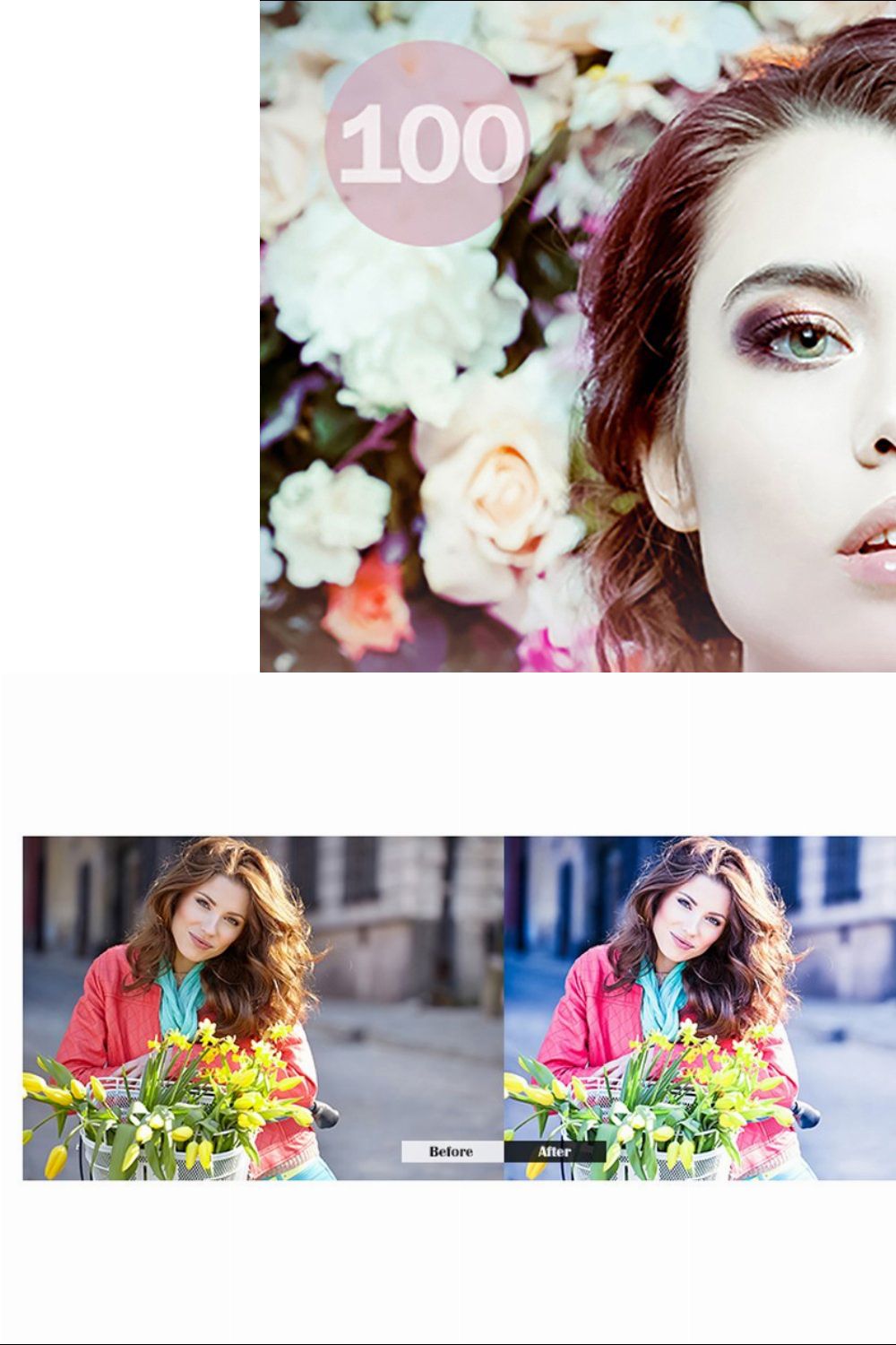 Color Pop Lightroom Mobile Presets pinterest preview image.