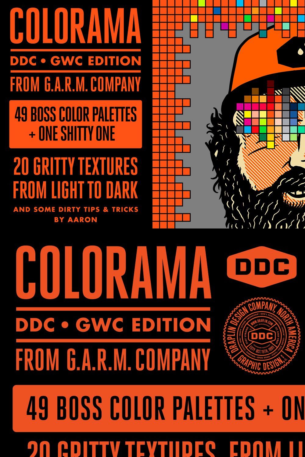 Colorama: DDC/GWC Edn. (Photoshop) pinterest preview image.