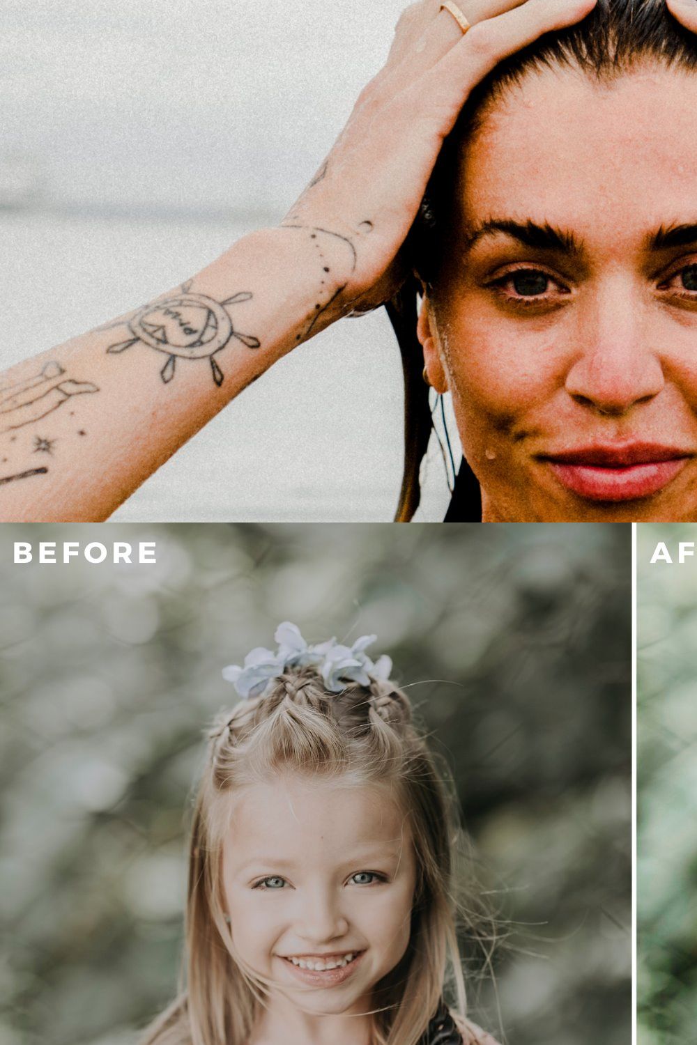 Contrast Lightroom Presets XMP, DNG pinterest preview image.