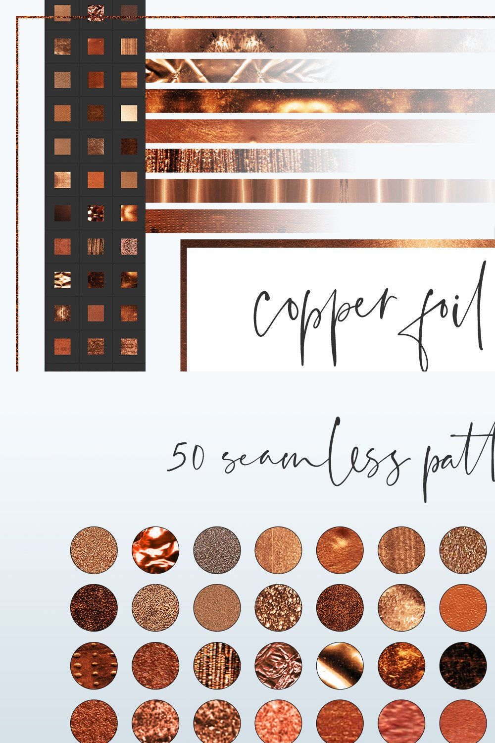 Copper Foil Layer Style Pack pinterest preview image.