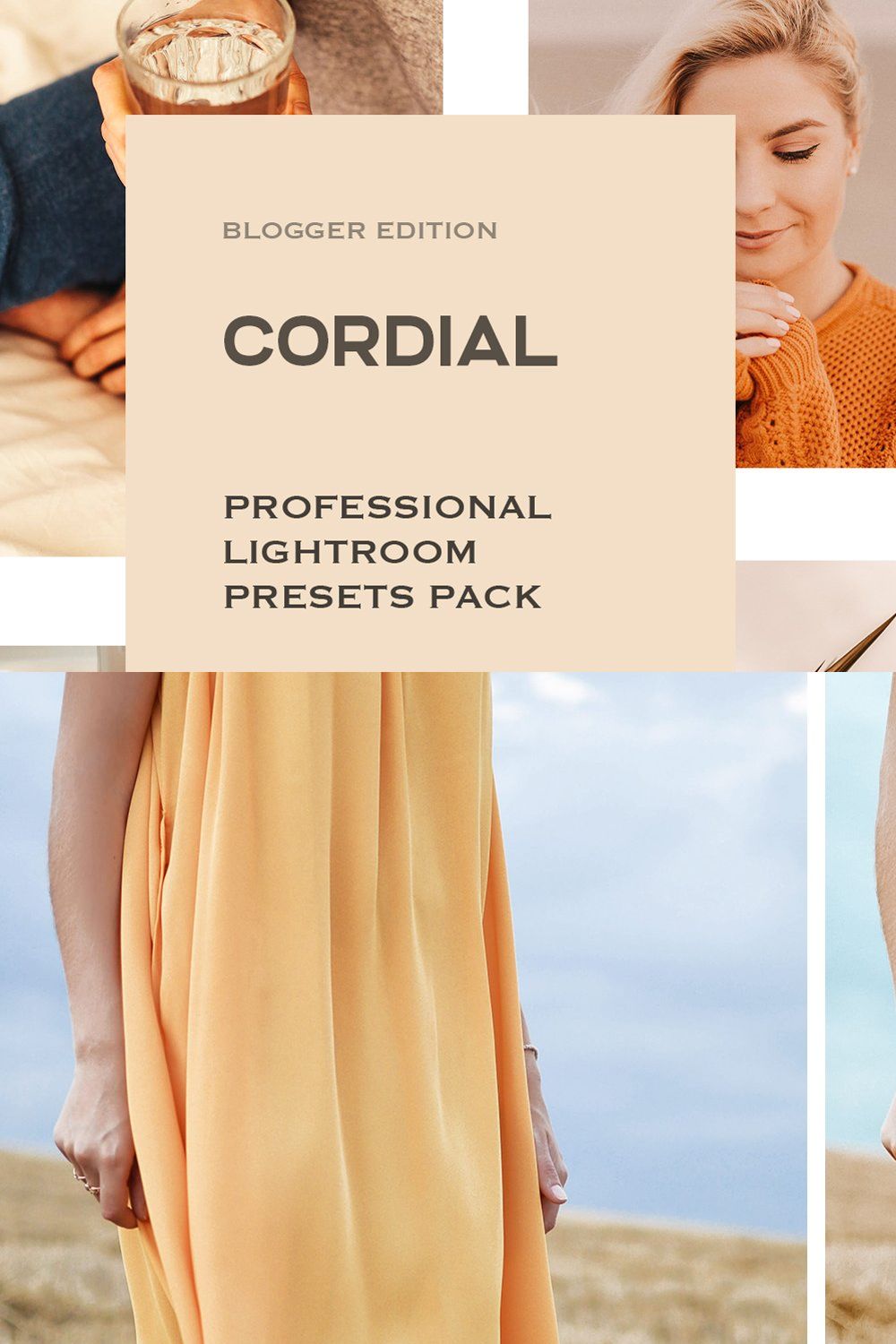 Cordial Lightroom Presets Mobile pinterest preview image.