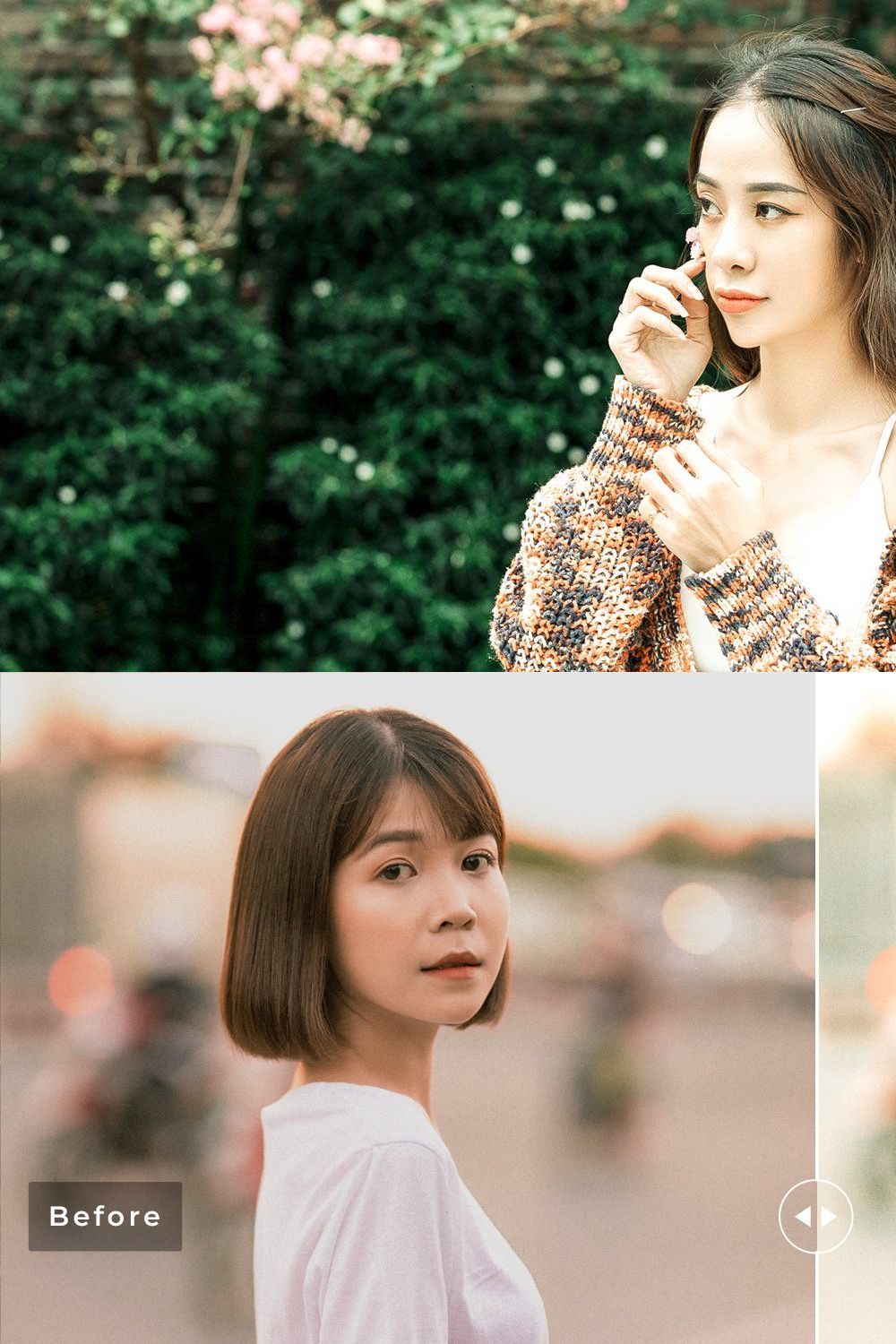 Cornsilk Pro Lightroom Presets pinterest preview image.