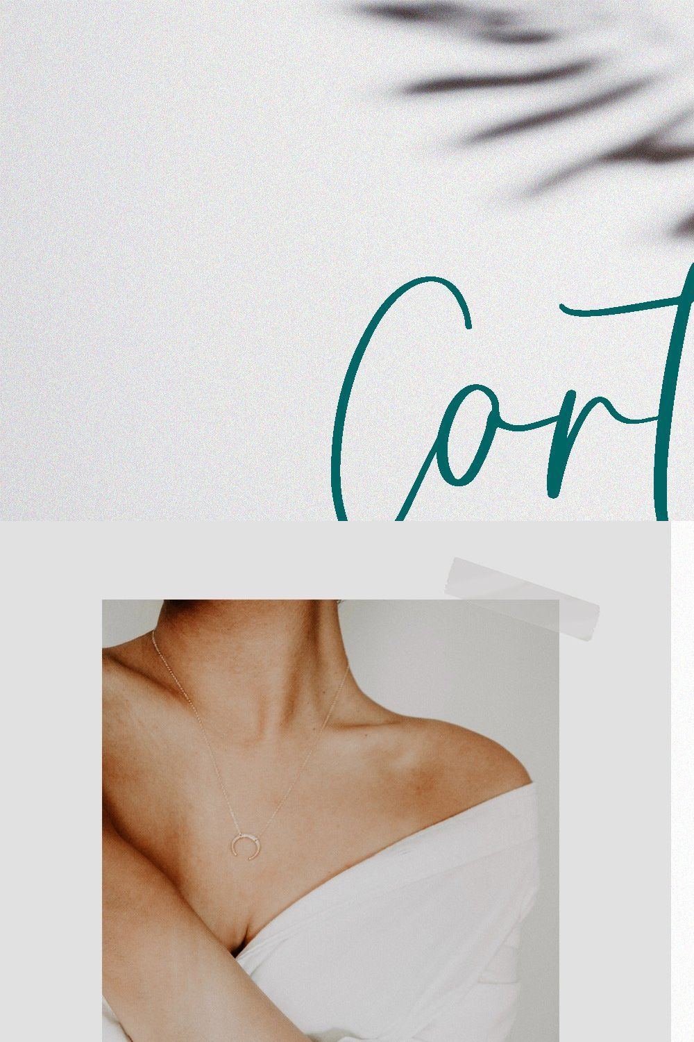 Cortez | Handwritten Font pinterest preview image.