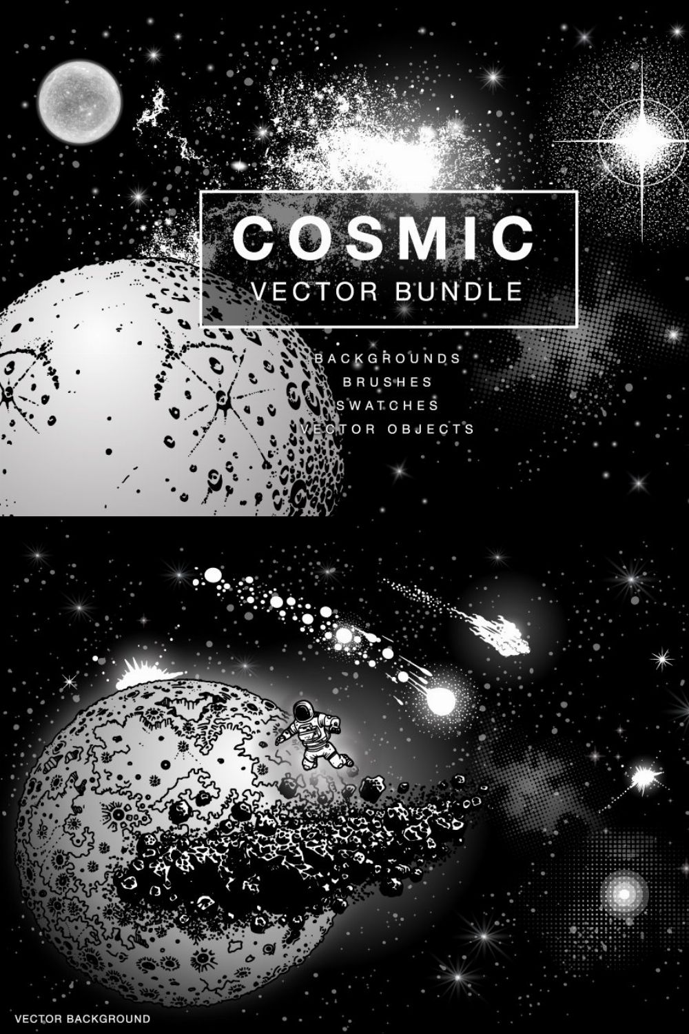 Cosmic Vector Bundle pinterest preview image.