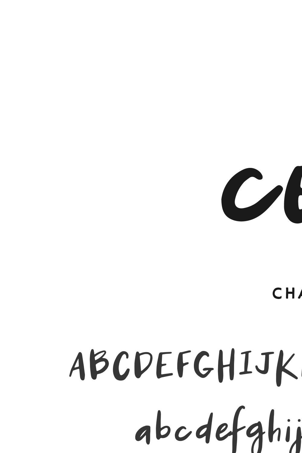 Couch — a Handwritten Font pinterest preview image.