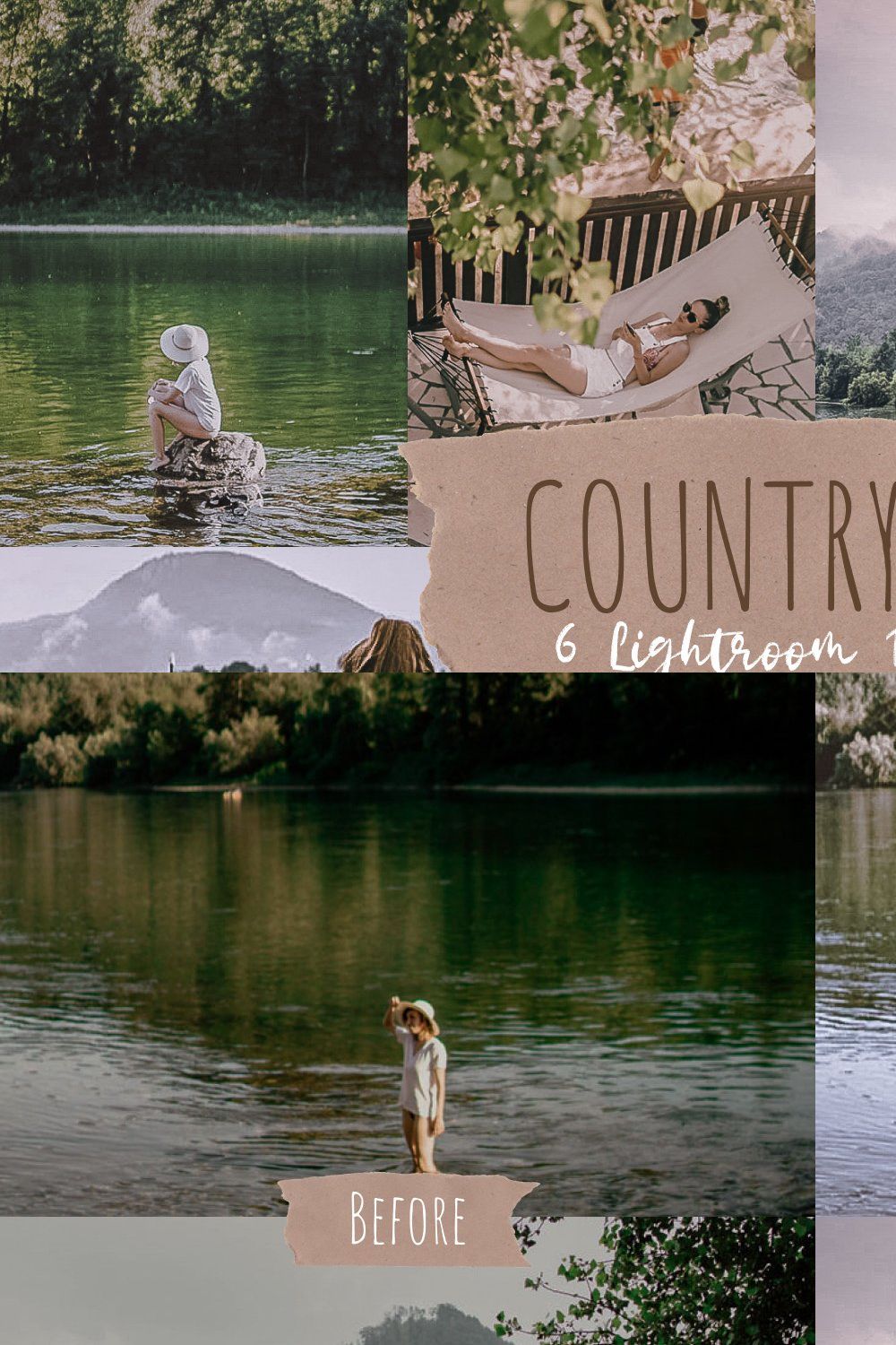 Countryside - Lightroom Preset Pack pinterest preview image.