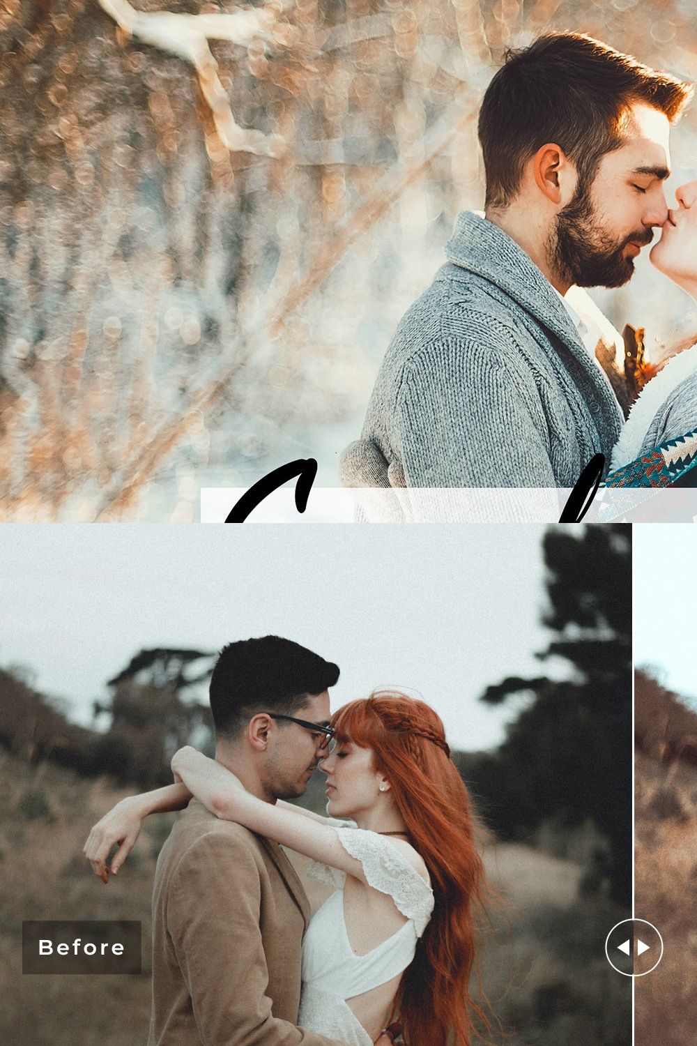 Couple Goals Lightroom Presets pinterest preview image.