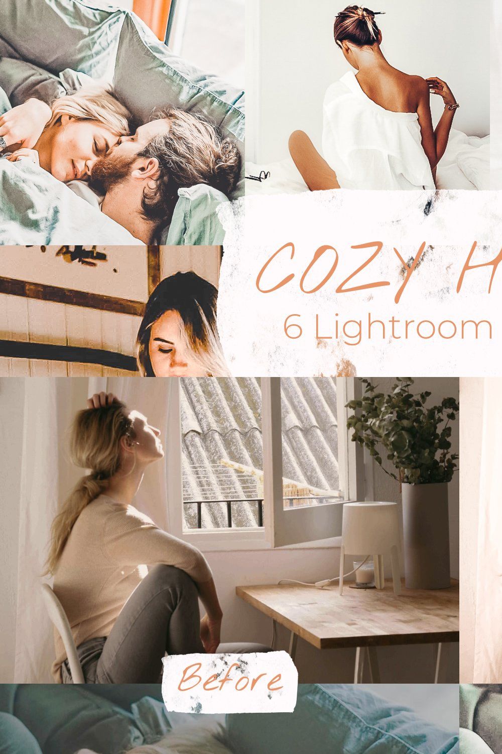 Cozy Home - Lightroom Presets Pack pinterest preview image.