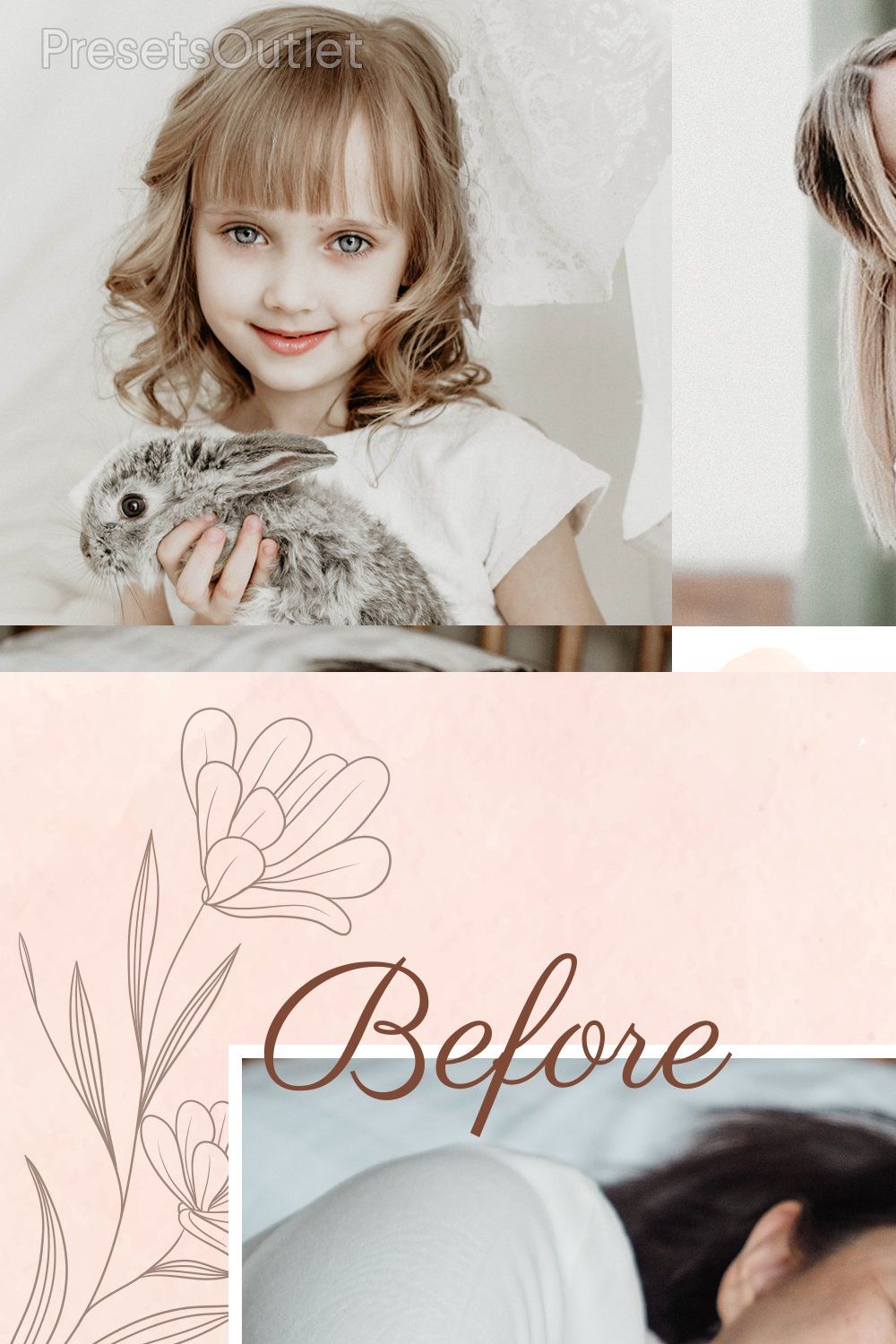 Creamy Lightroom Presets (DNG & XMP) pinterest preview image.