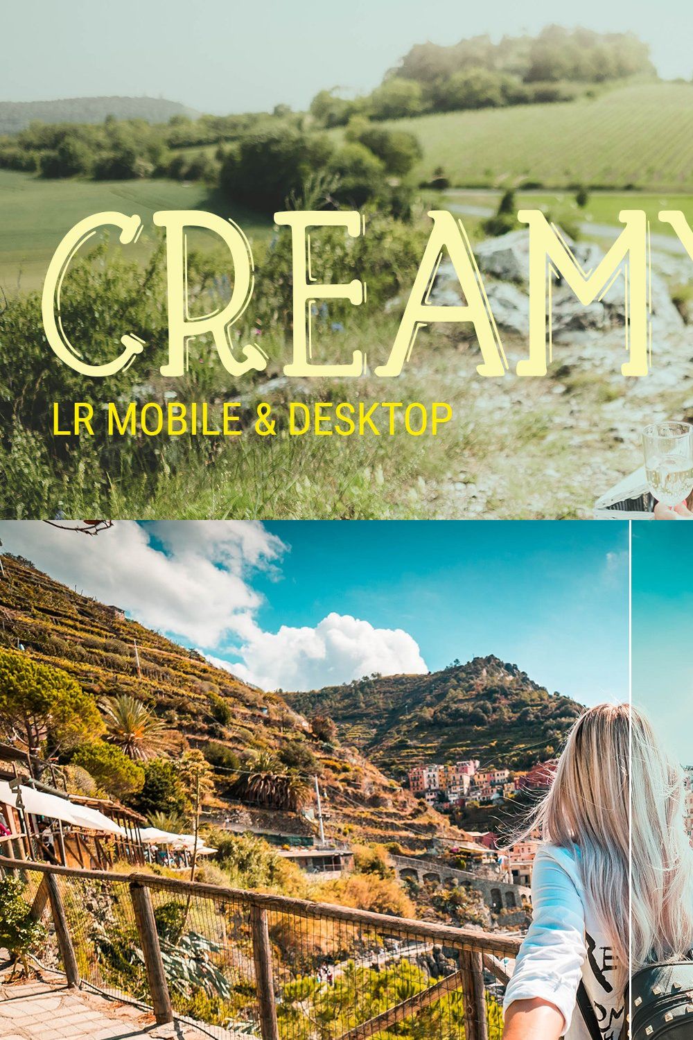 Creamy LR Mobile, Desktop & ACR pinterest preview image.