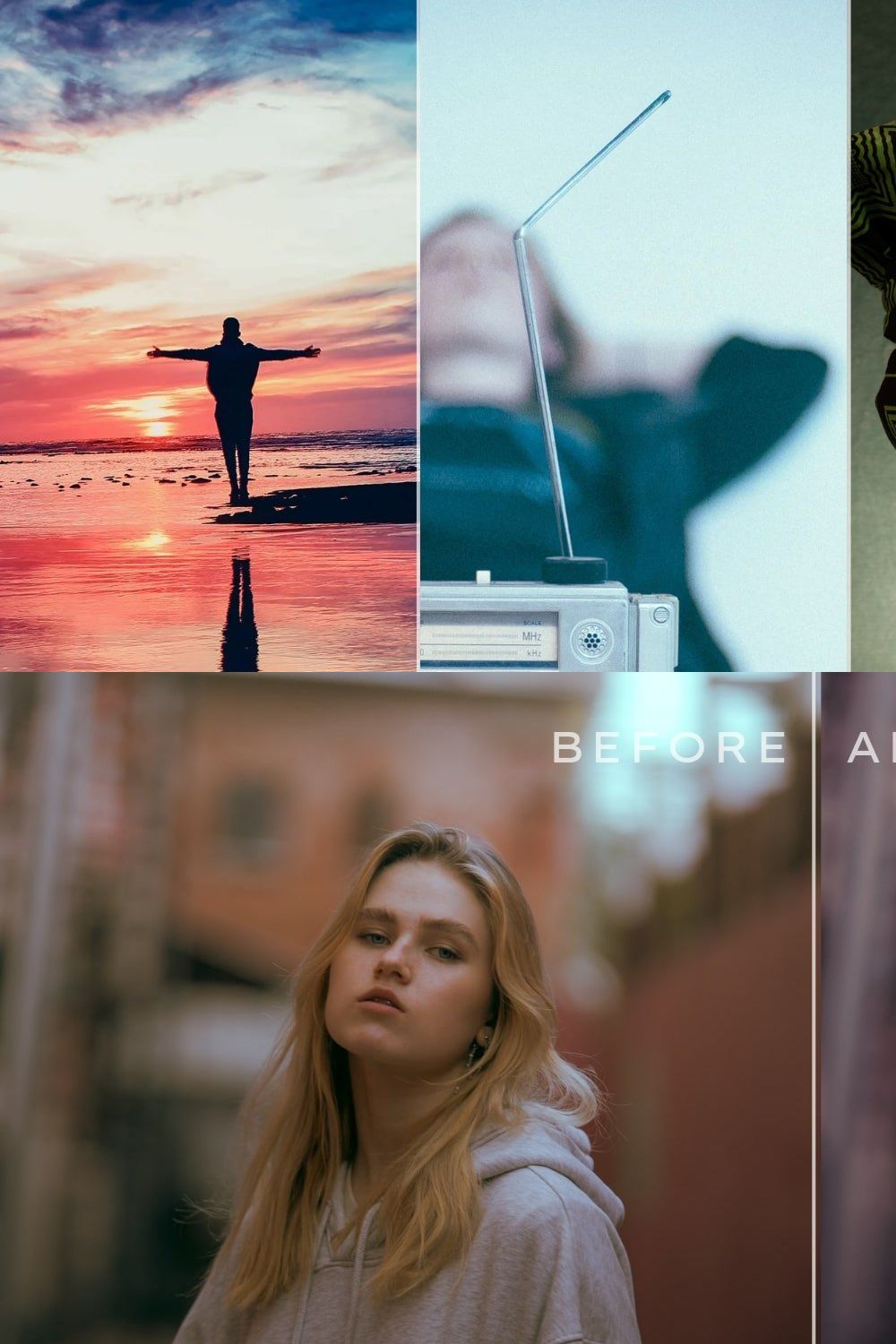 Creative Lightroom Presets Bundle pinterest preview image.