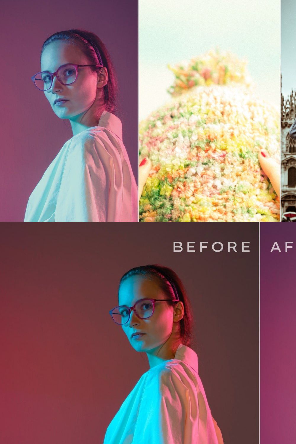 Creative Mix Lightroom Presets pinterest preview image.