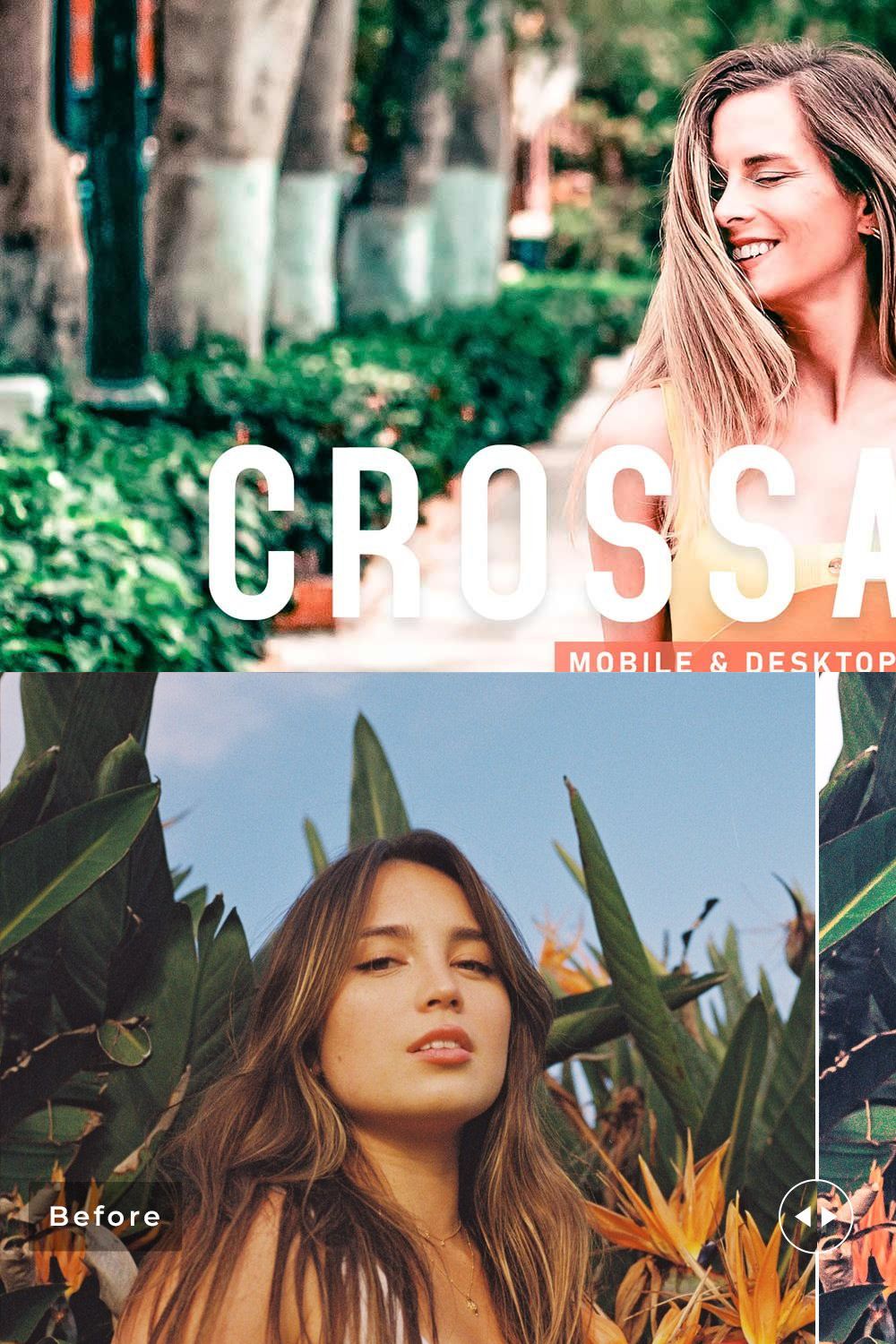 Crossandra Pro Lightroom Presets pinterest preview image.