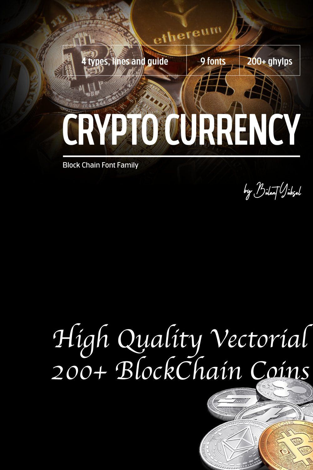 Cryptocurrency pinterest preview image.