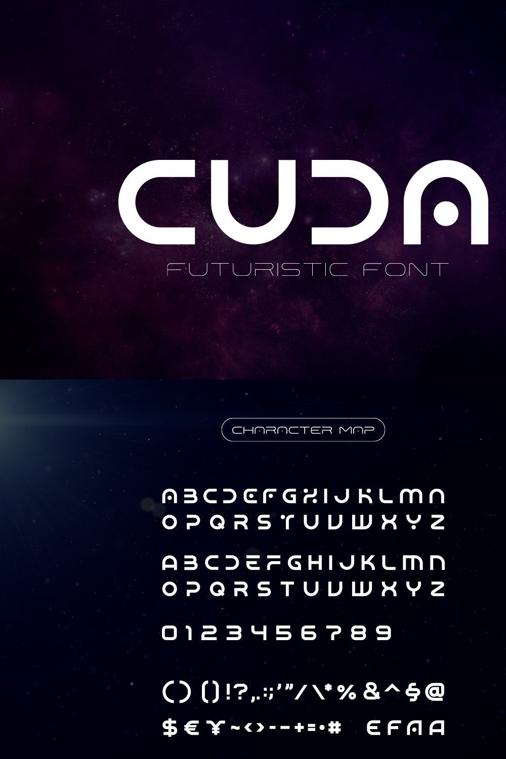 CUDA font pinterest preview image.