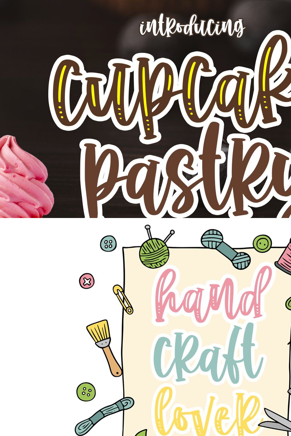 Cupcake Pastry pinterest preview image.