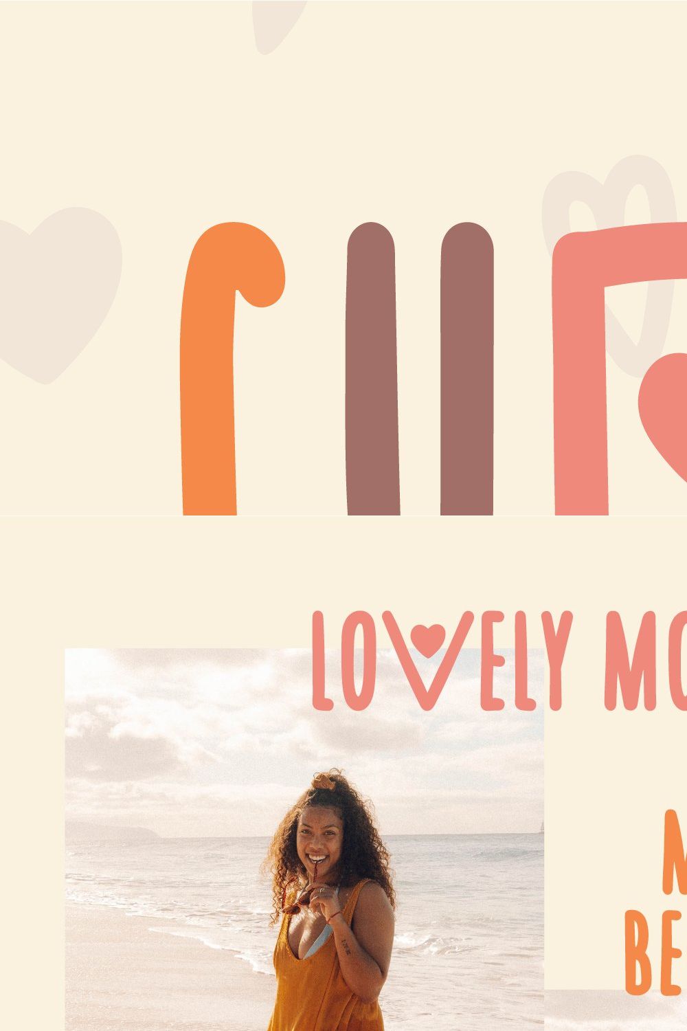 Cupid lovely font | Valentine's Day pinterest preview image.