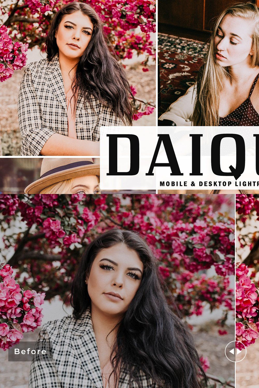 Daiquiri Lightroom Presets Pack pinterest preview image.