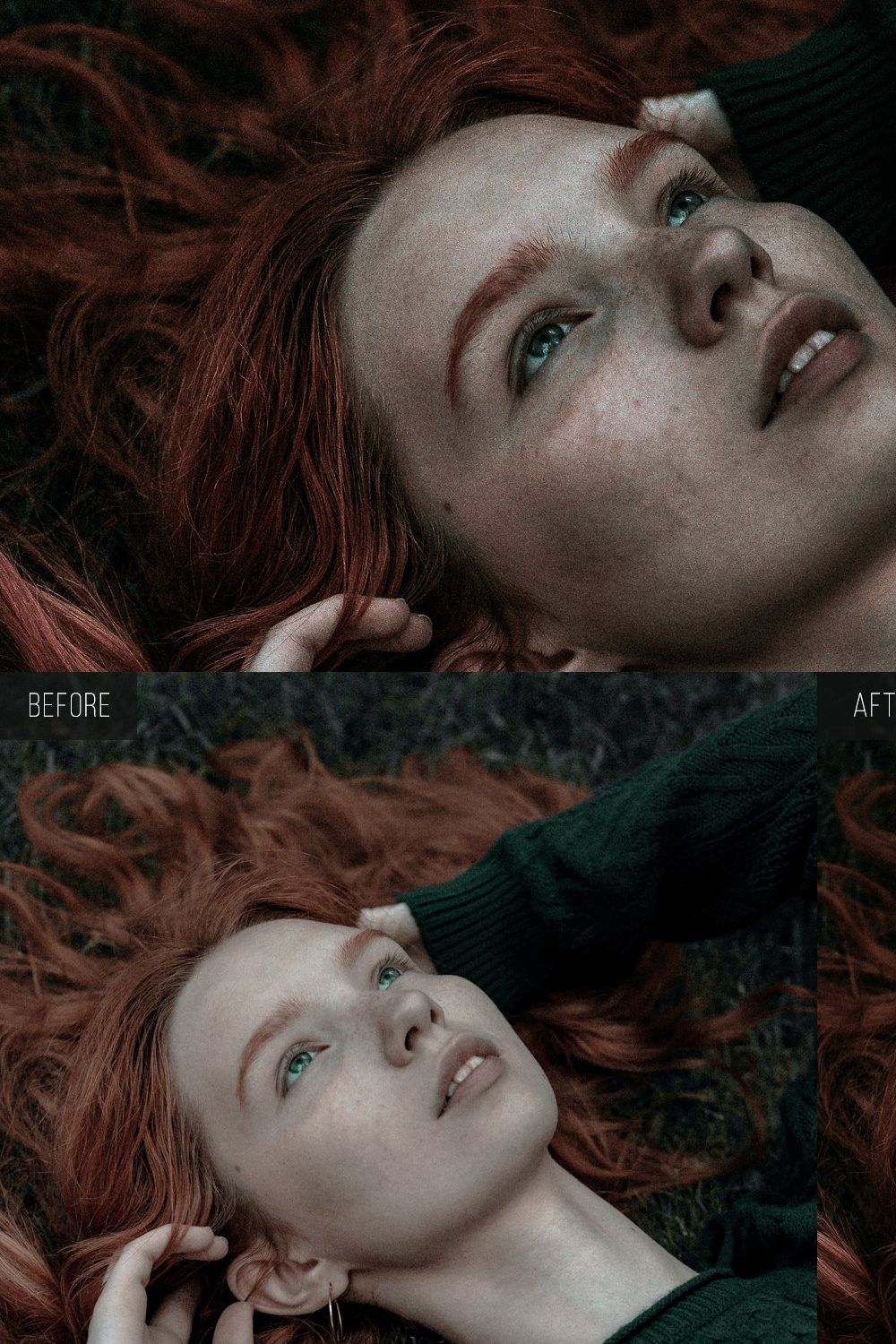 Dark Forest Lightroom Presets pinterest preview image.