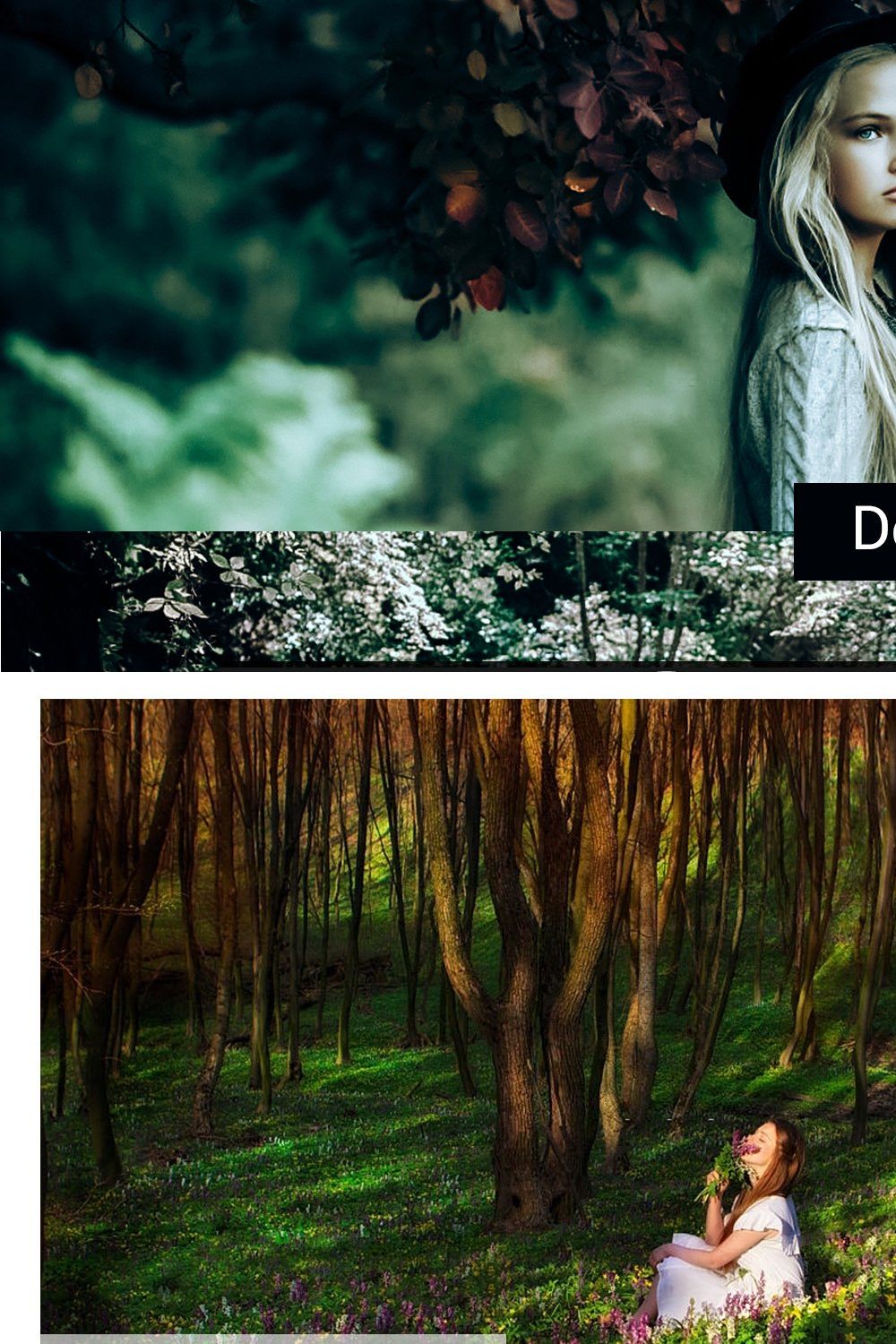 Dark Jungle Presets pinterest preview image.