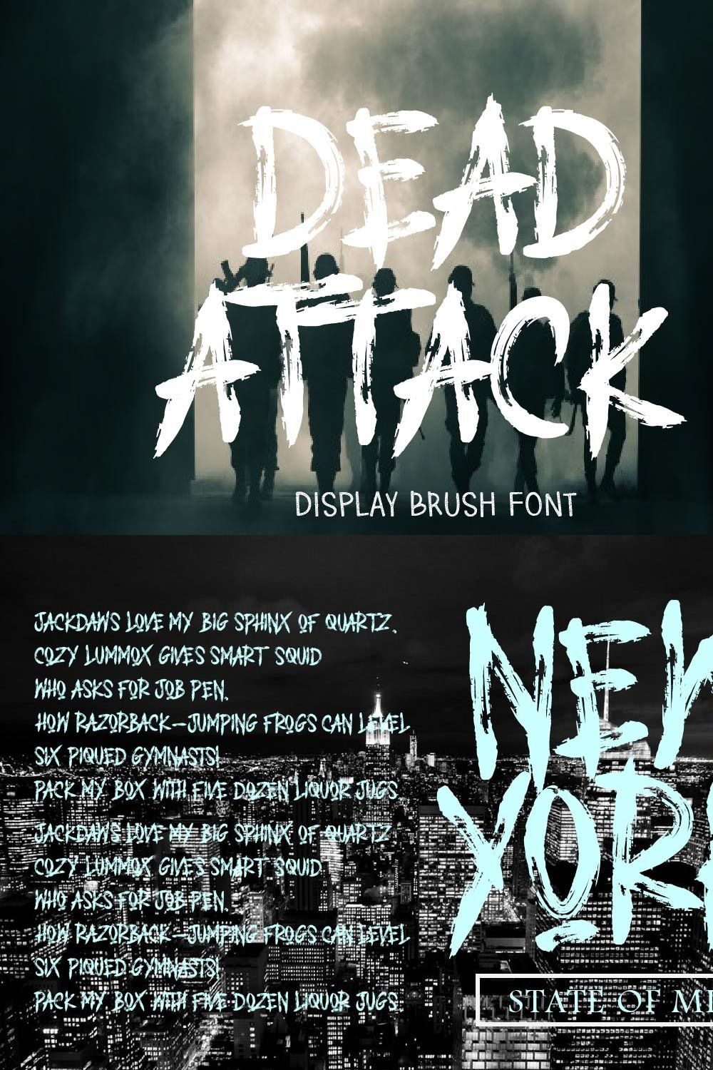 DEAD ATTACK pinterest preview image.