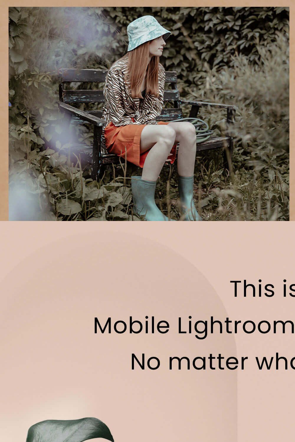 Deep Moody Lightroom presets pinterest preview image.