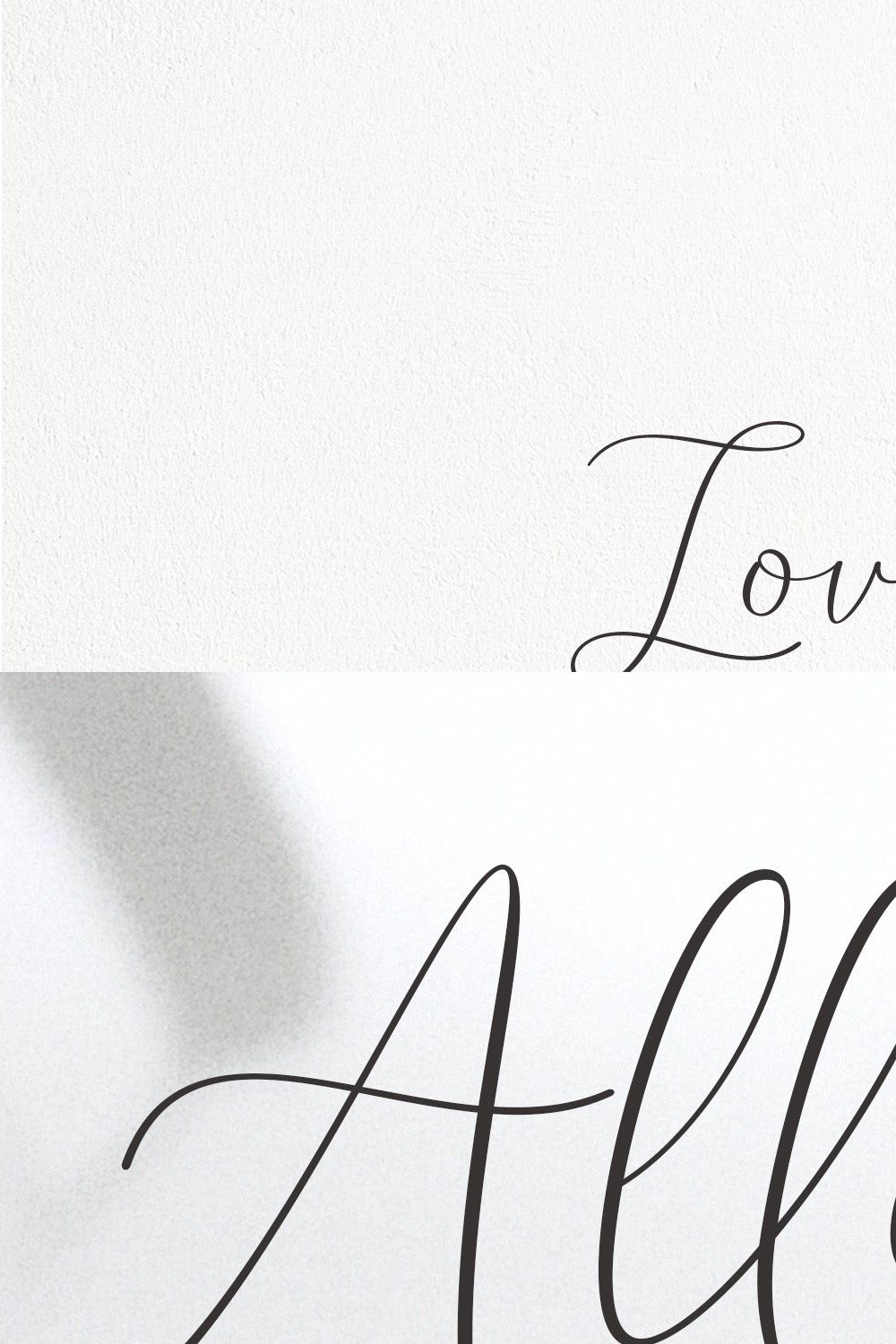 Denara - Lovely Script pinterest preview image.