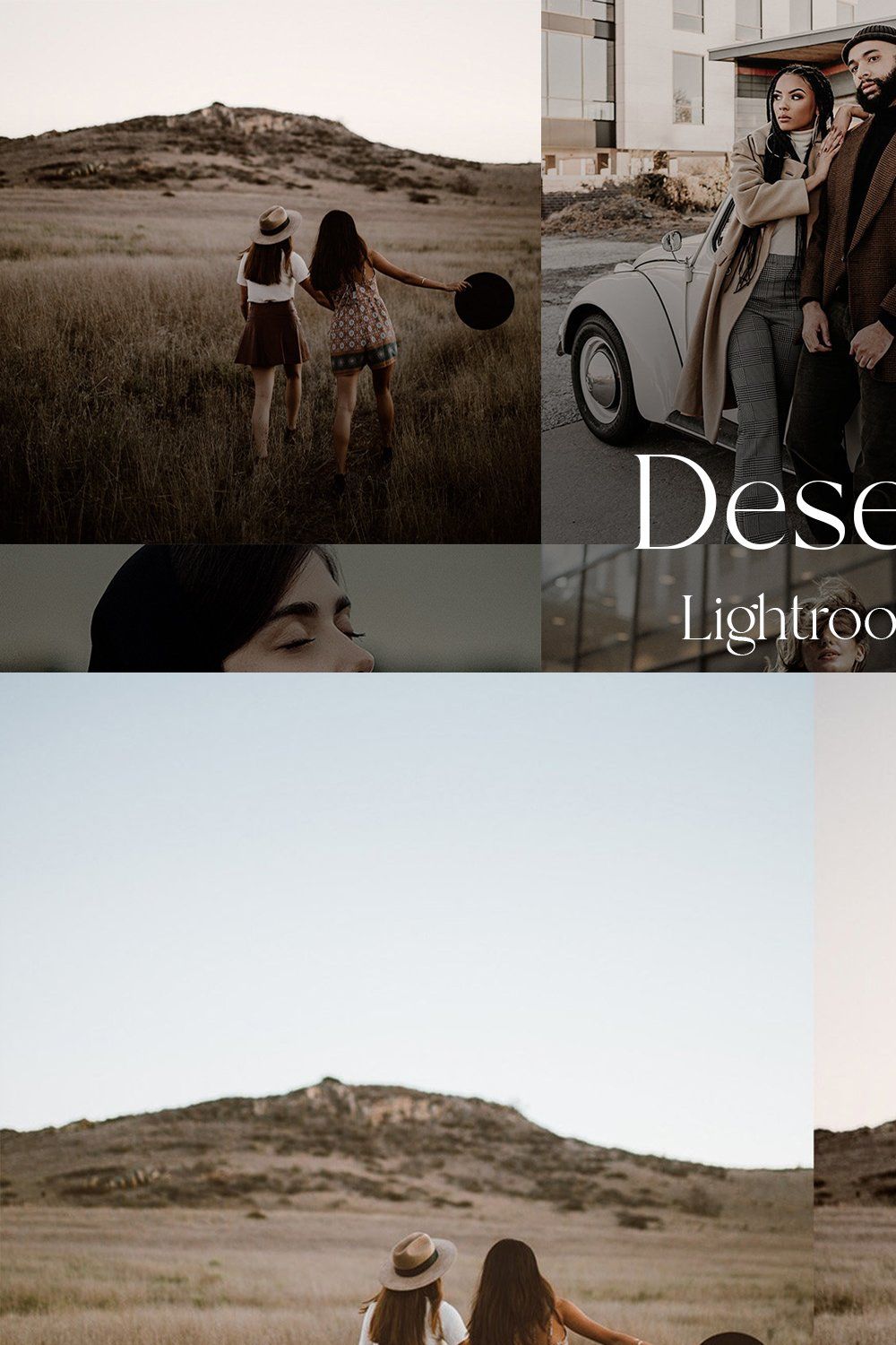 Desert Profiles — Lightroom pinterest preview image.