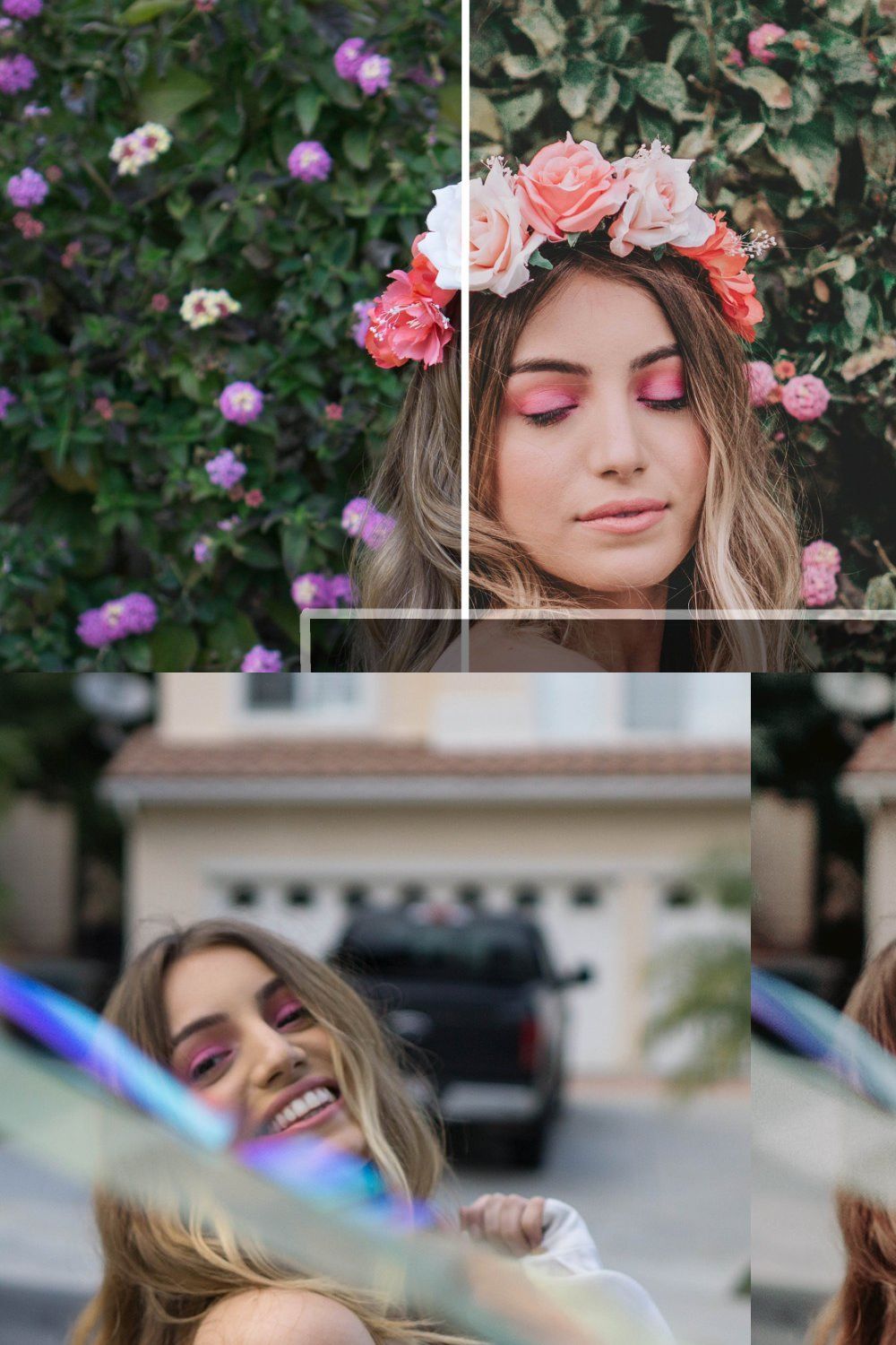 Desktop Lightroom Presets ROSE pinterest preview image.