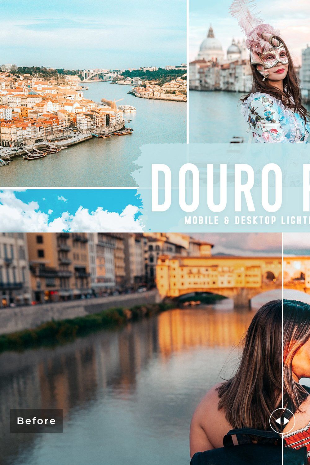 Douro River Pro Lightroom Presets pinterest preview image.