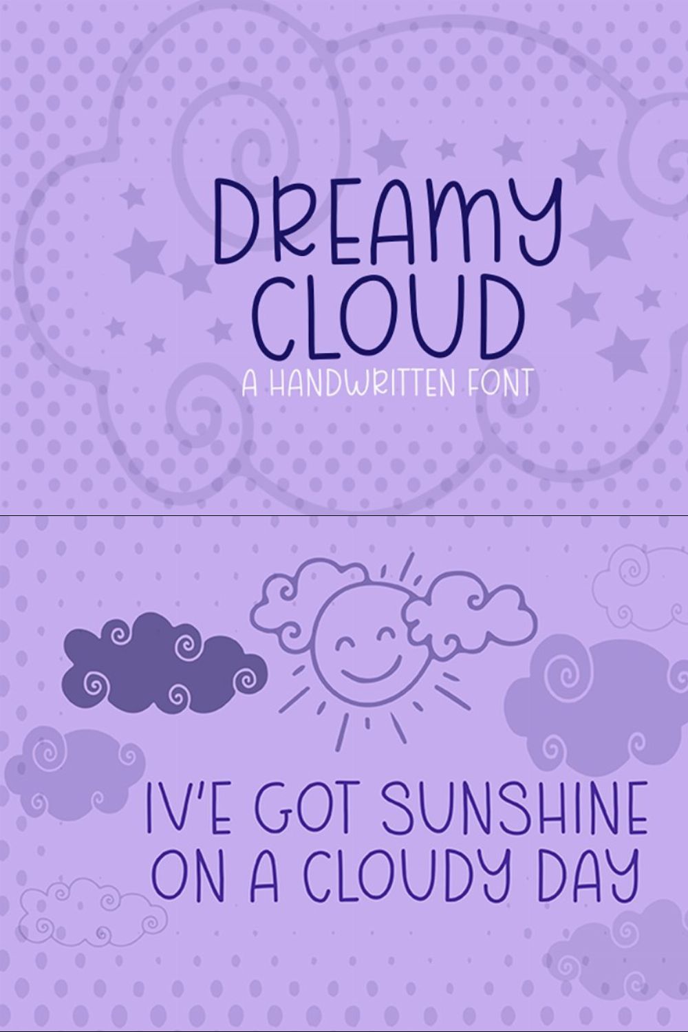 Dreamy Cloud pinterest preview image.