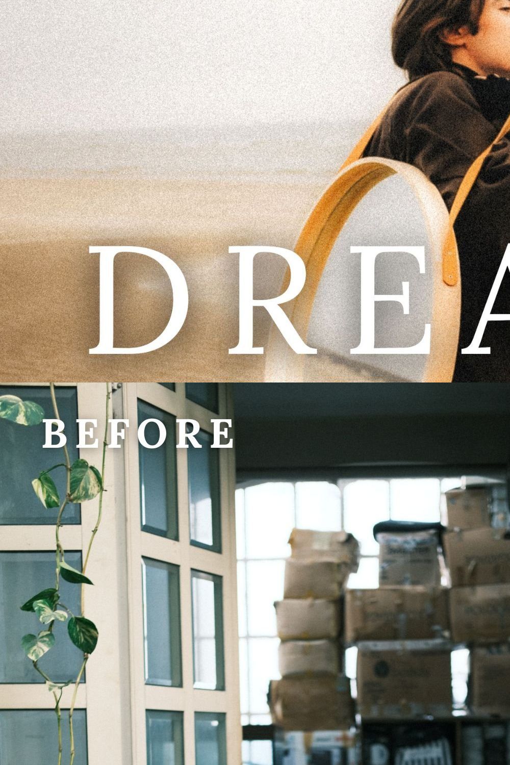 Dreamy Lightroom Presets pinterest preview image.