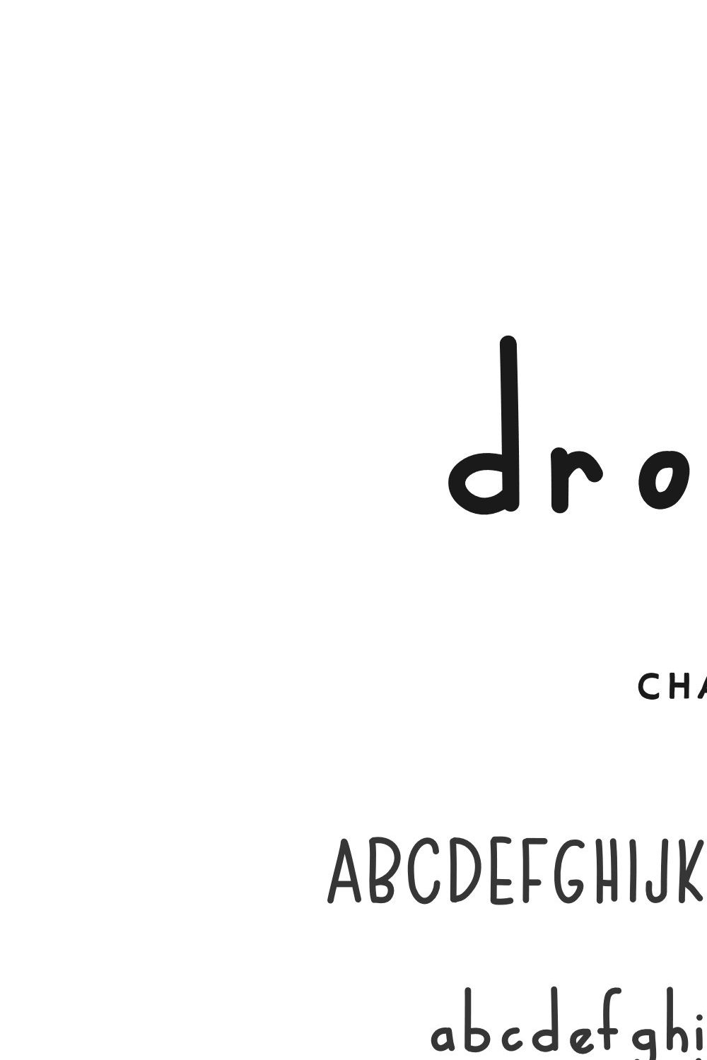 Drop Waist — A Handwritten Font pinterest preview image.