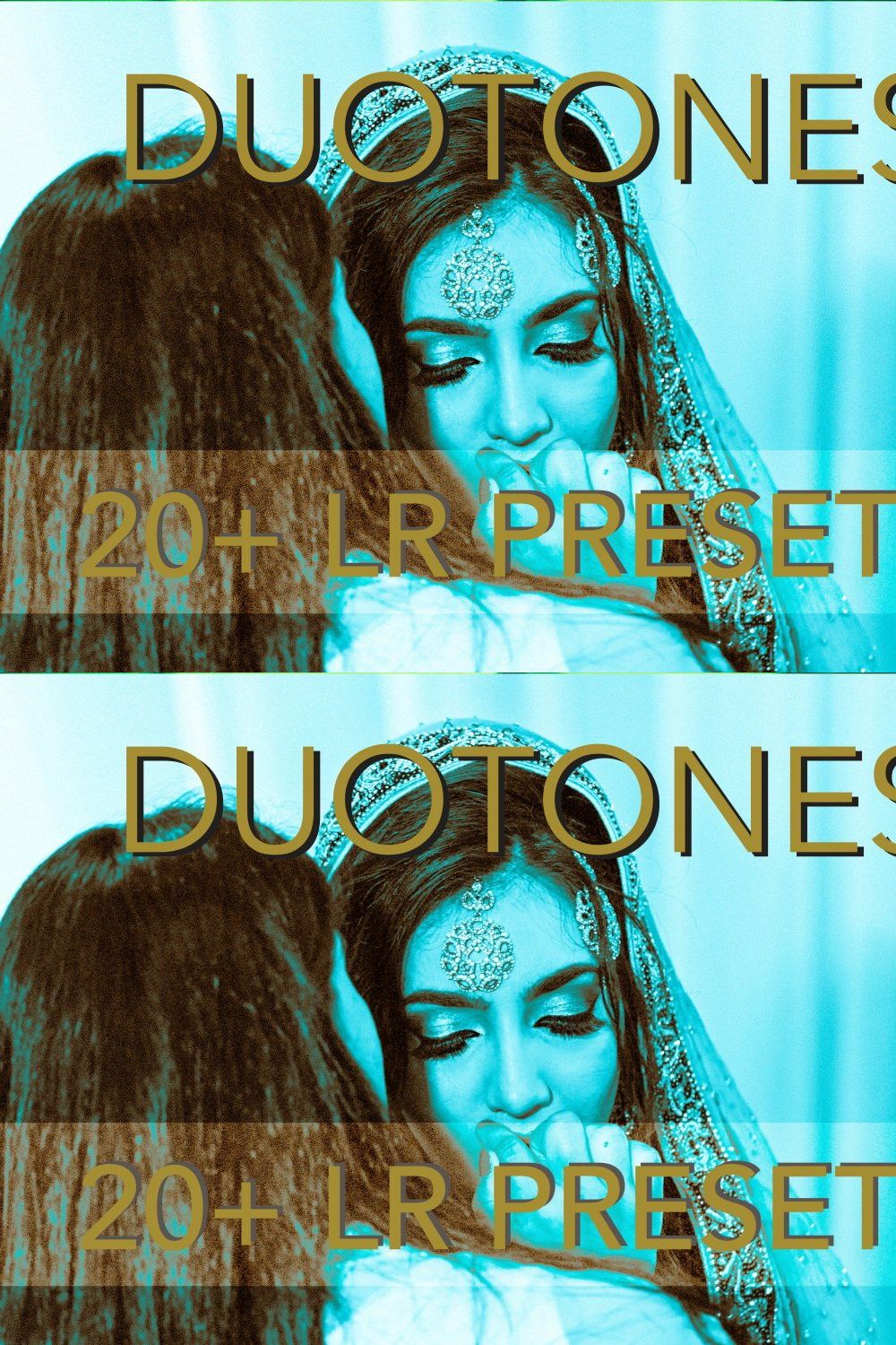 Duotone 20 + Lightroom Presets pinterest preview image.